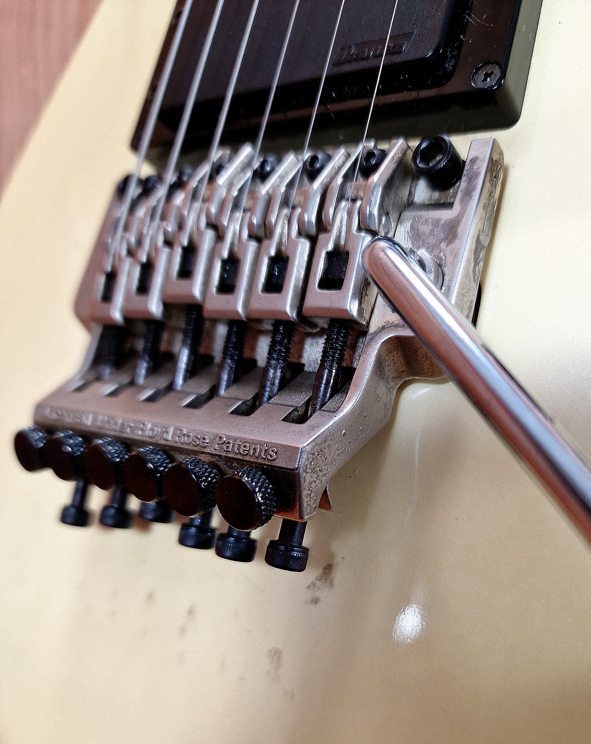 Ibanez RG525 Roadstar II Pearl White, Made in Japan, Bj. 1985 – Bild 9
