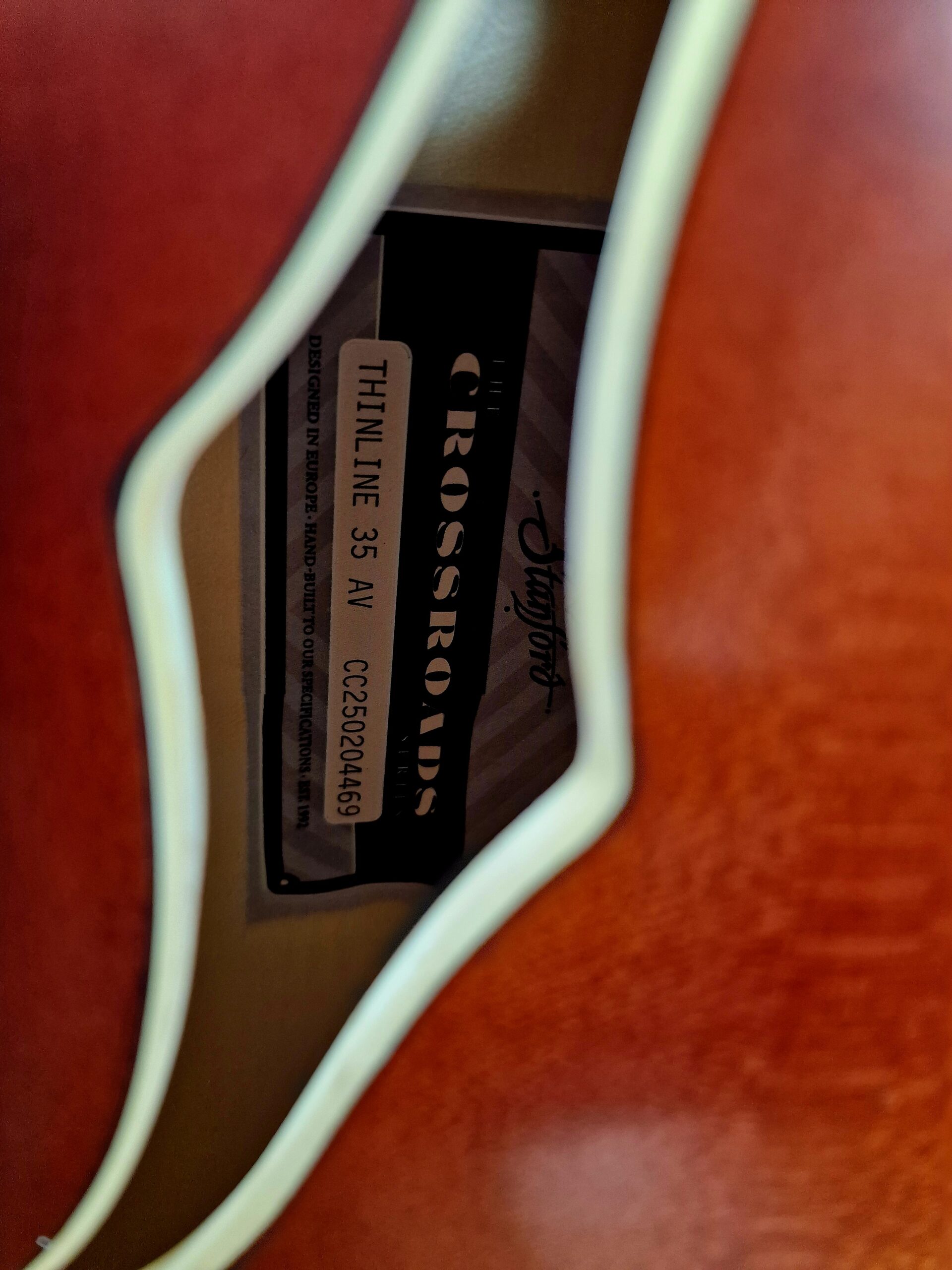 Stanford CR Thinline 35 Antique Violin – Bild 11