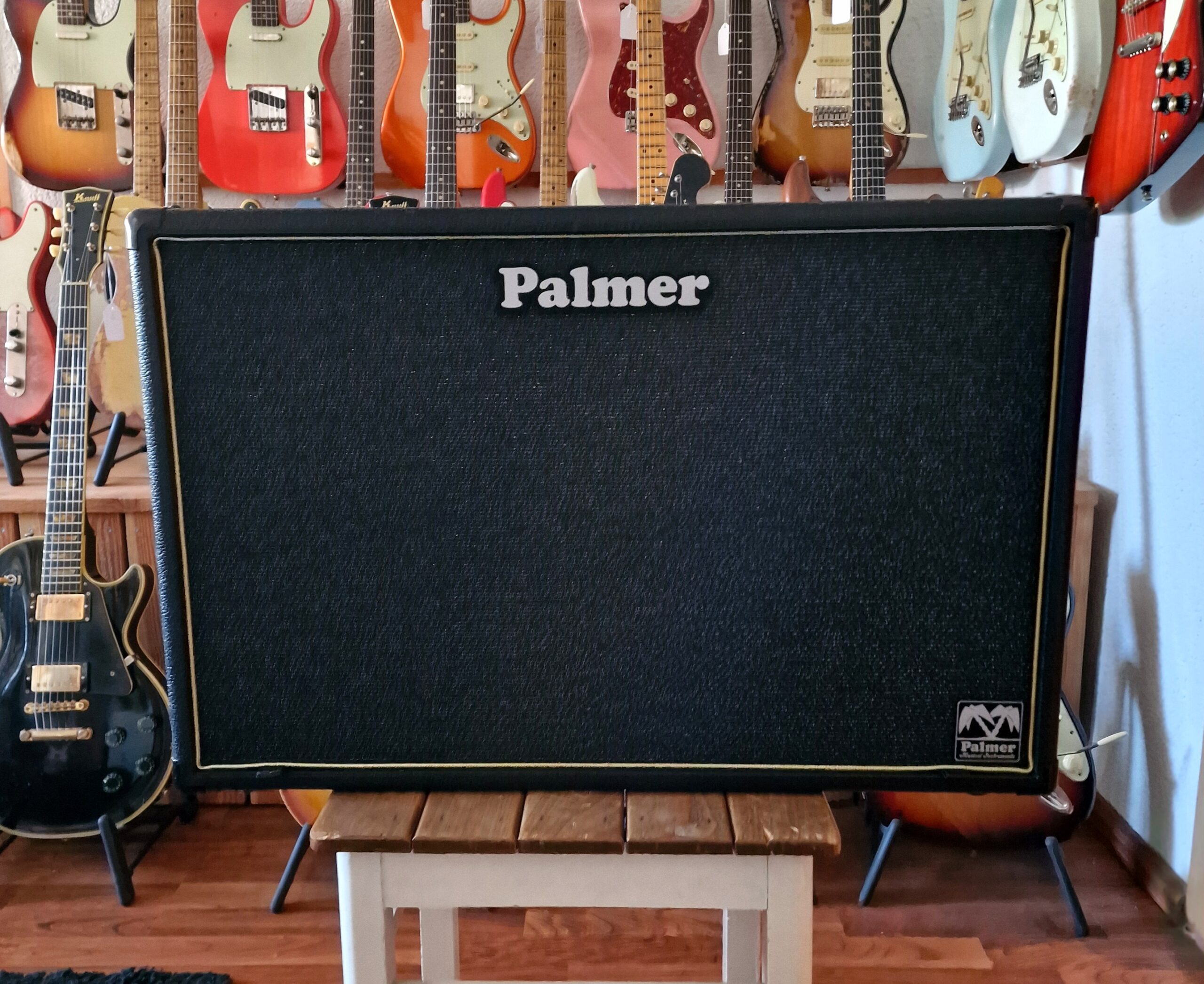 Palmer CAB 212 - Gitarren Lautsprecherbox mit Celestion Vinatge 30 2 x 12, Open-Back