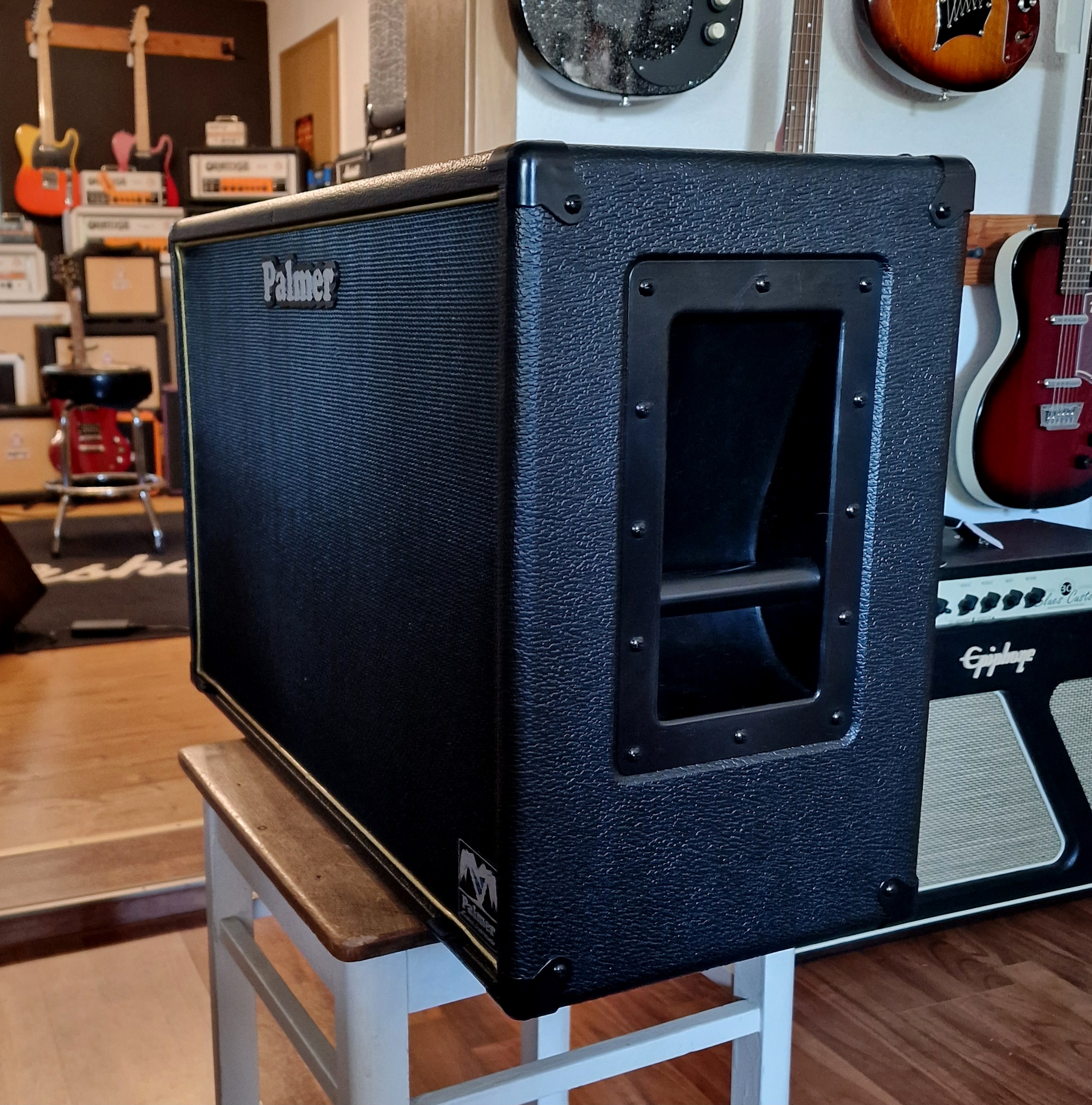 Palmer CAB 212 - Gitarren Lautsprecherbox mit Celestion Vinatge 30 2 x 12, Open-Back – Bild 7