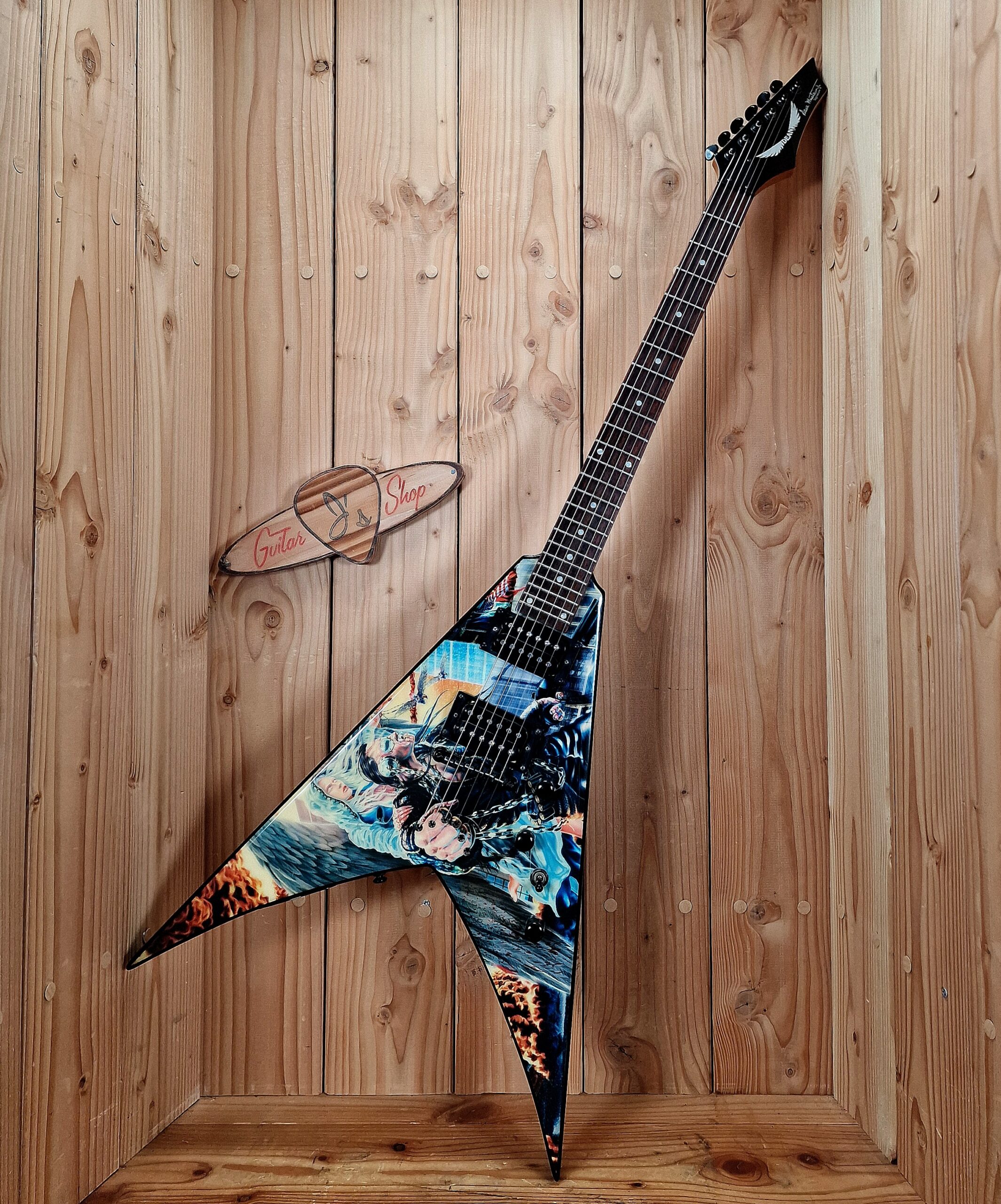 Dean Dave Mustaine Signature Flying V United Abomination, Bj. 2008