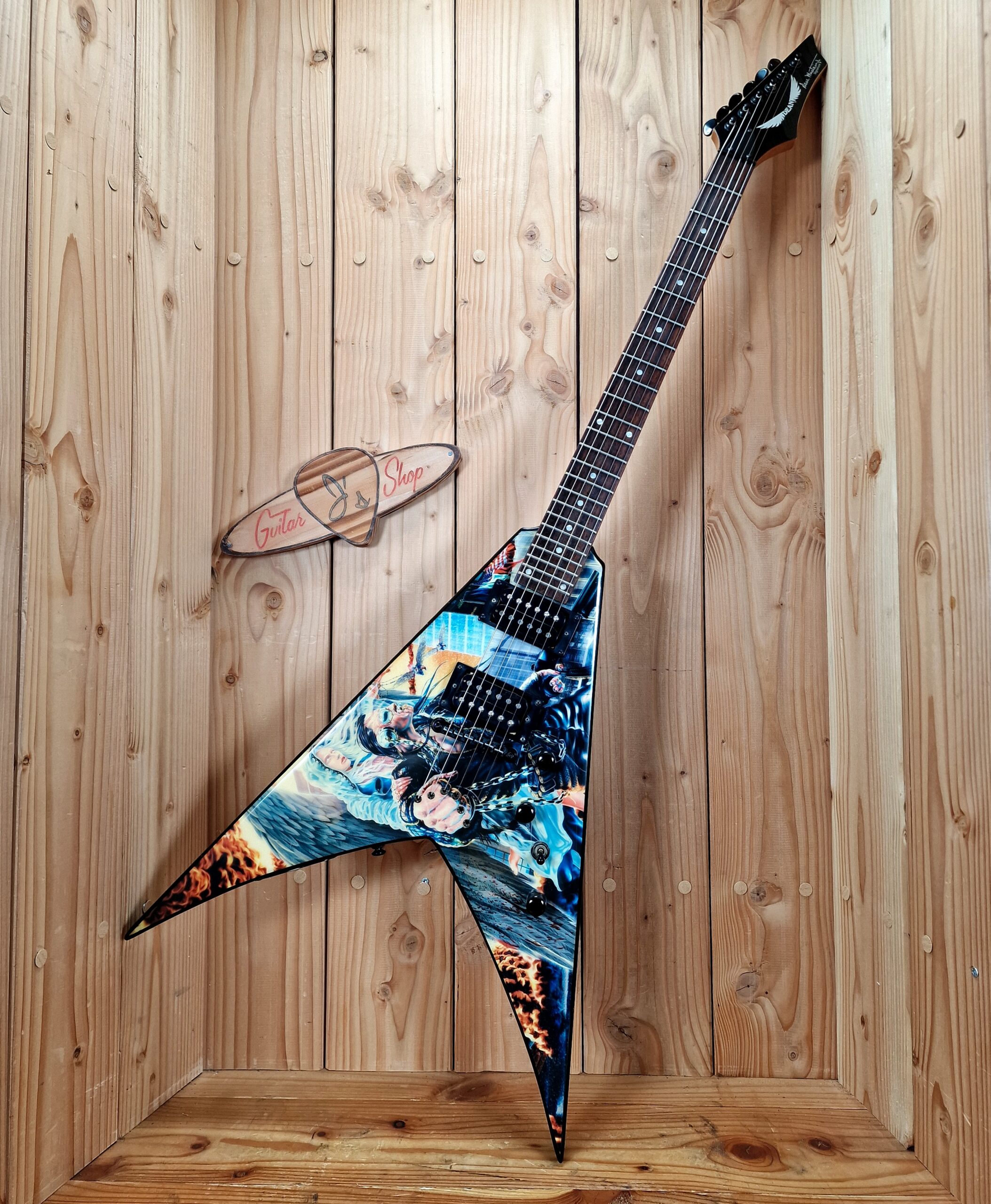 Dean Dave Mustaine Signature Flying V United Abomination, Bj. 2008 – Bild 2