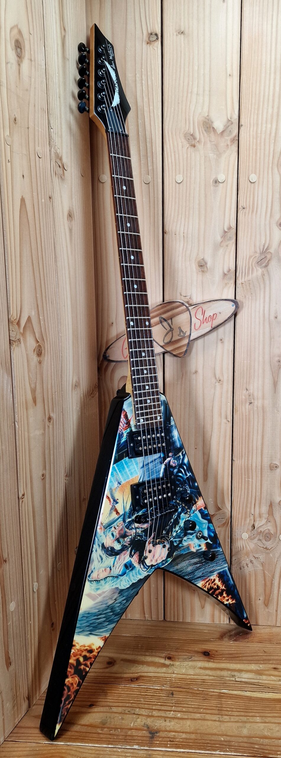 Dean Dave Mustaine Signature Flying V United Abomination, Bj. 2008 – Bild 3