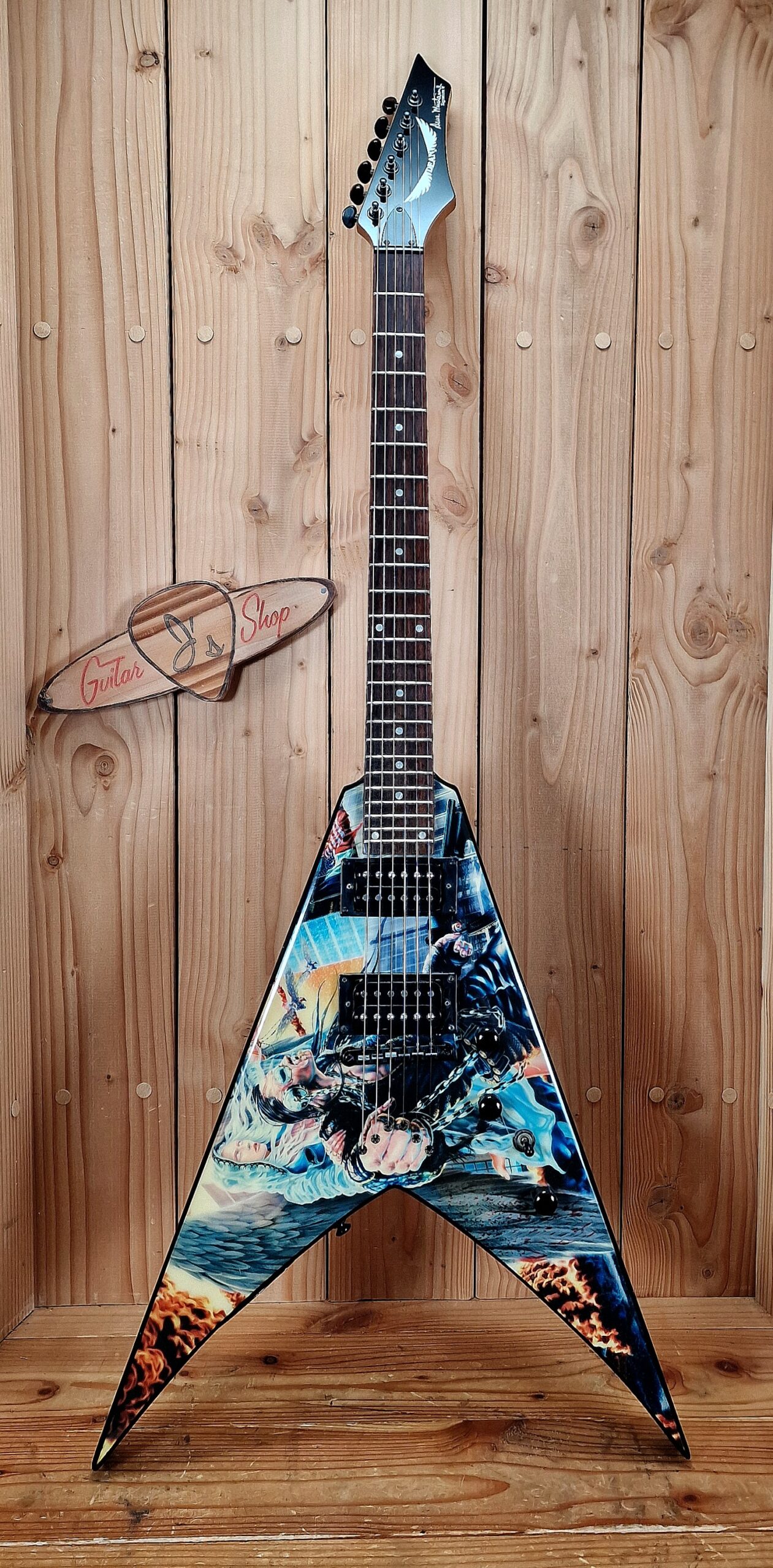 Dean Dave Mustaine Signature Flying V United Abomination, Bj. 2008 – Bild 5