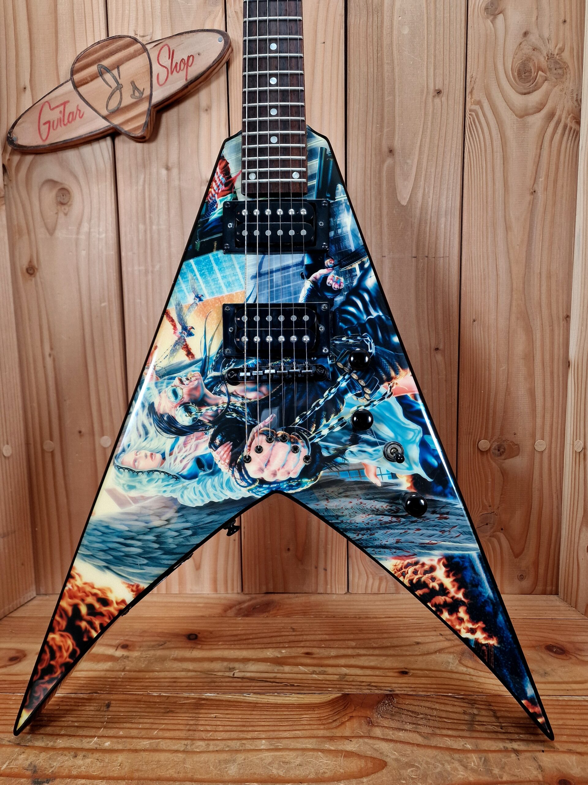 Dean Dave Mustaine Signature Flying V United Abomination, Bj. 2008 – Bild 6