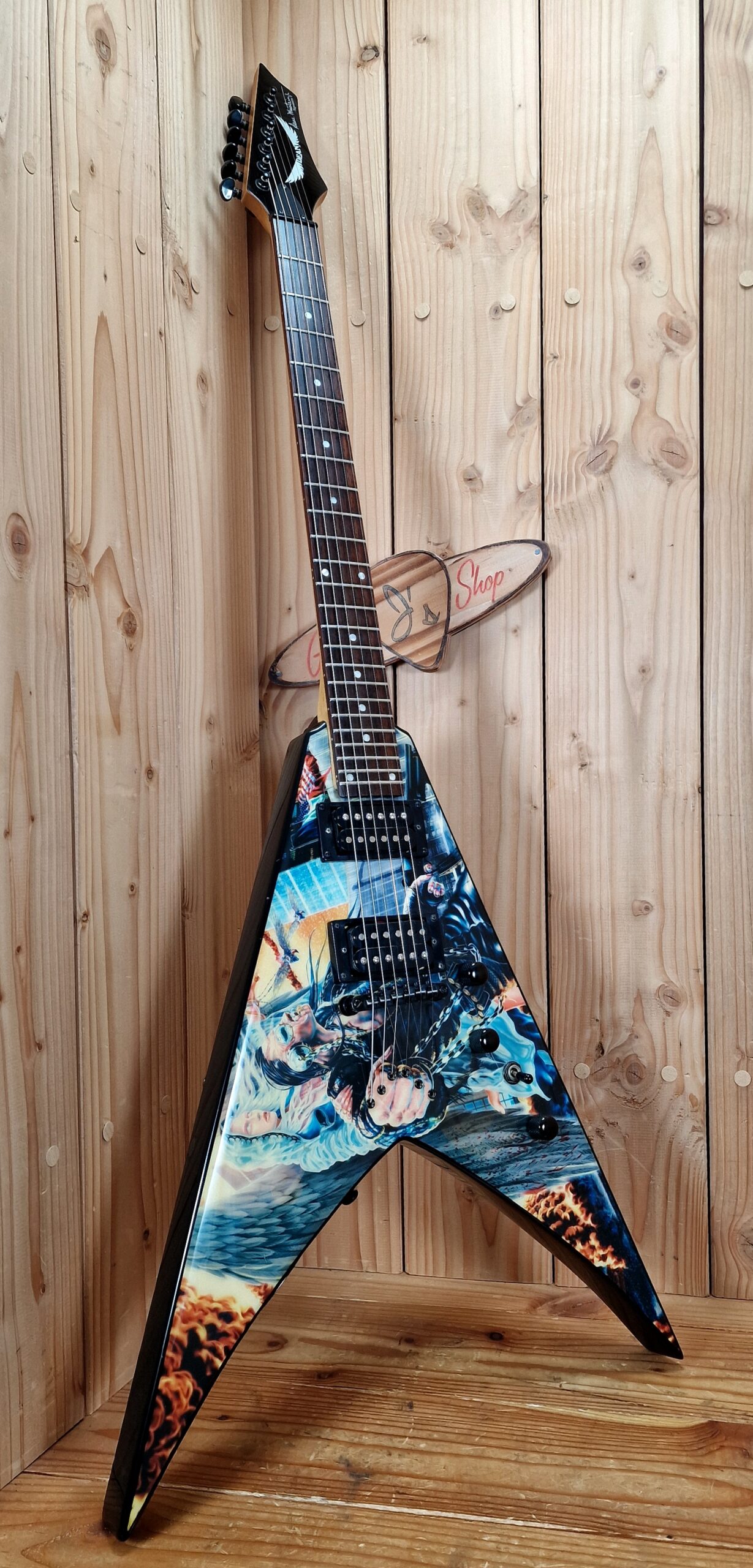 Dean Dave Mustaine Signature Flying V United Abomination, Bj. 2008 – Bild 14