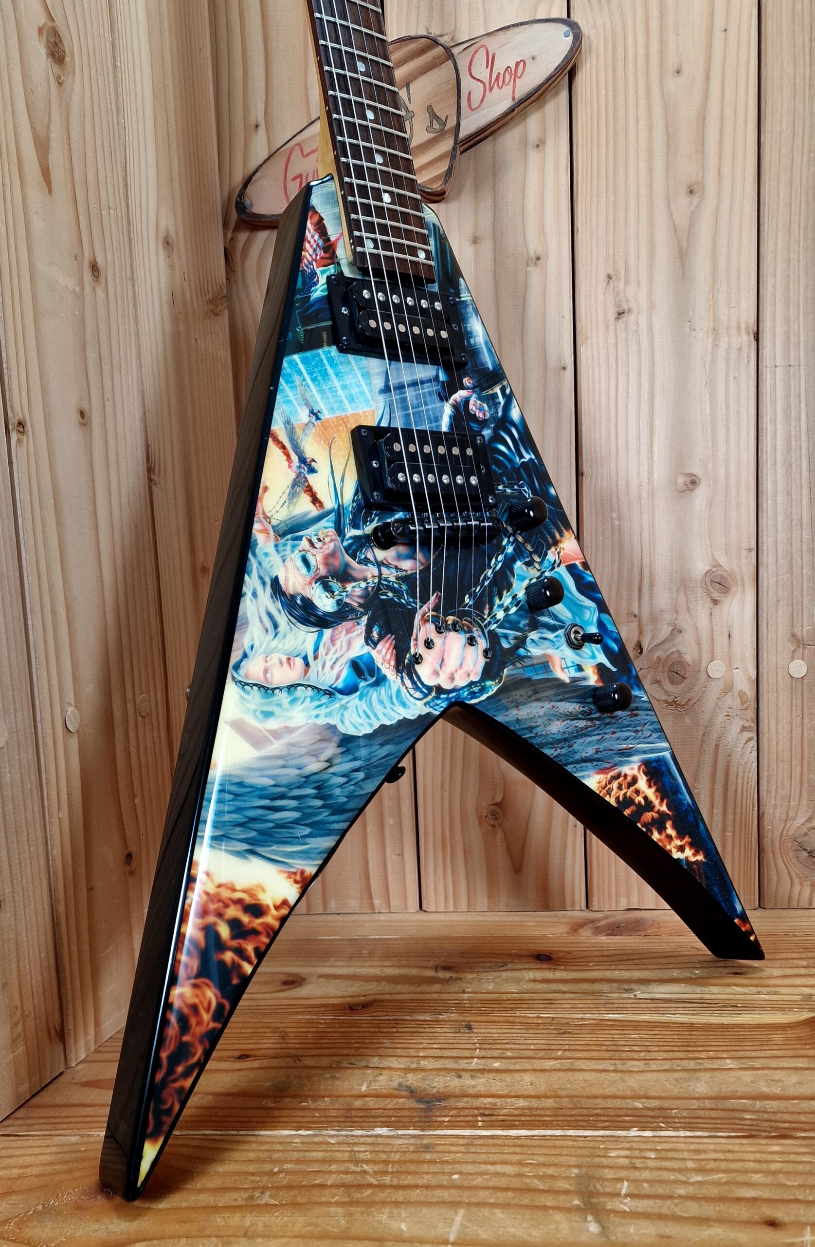 Dean Dave Mustaine Signature Flying V United Abomination, Bj. 2008 – Bild 15