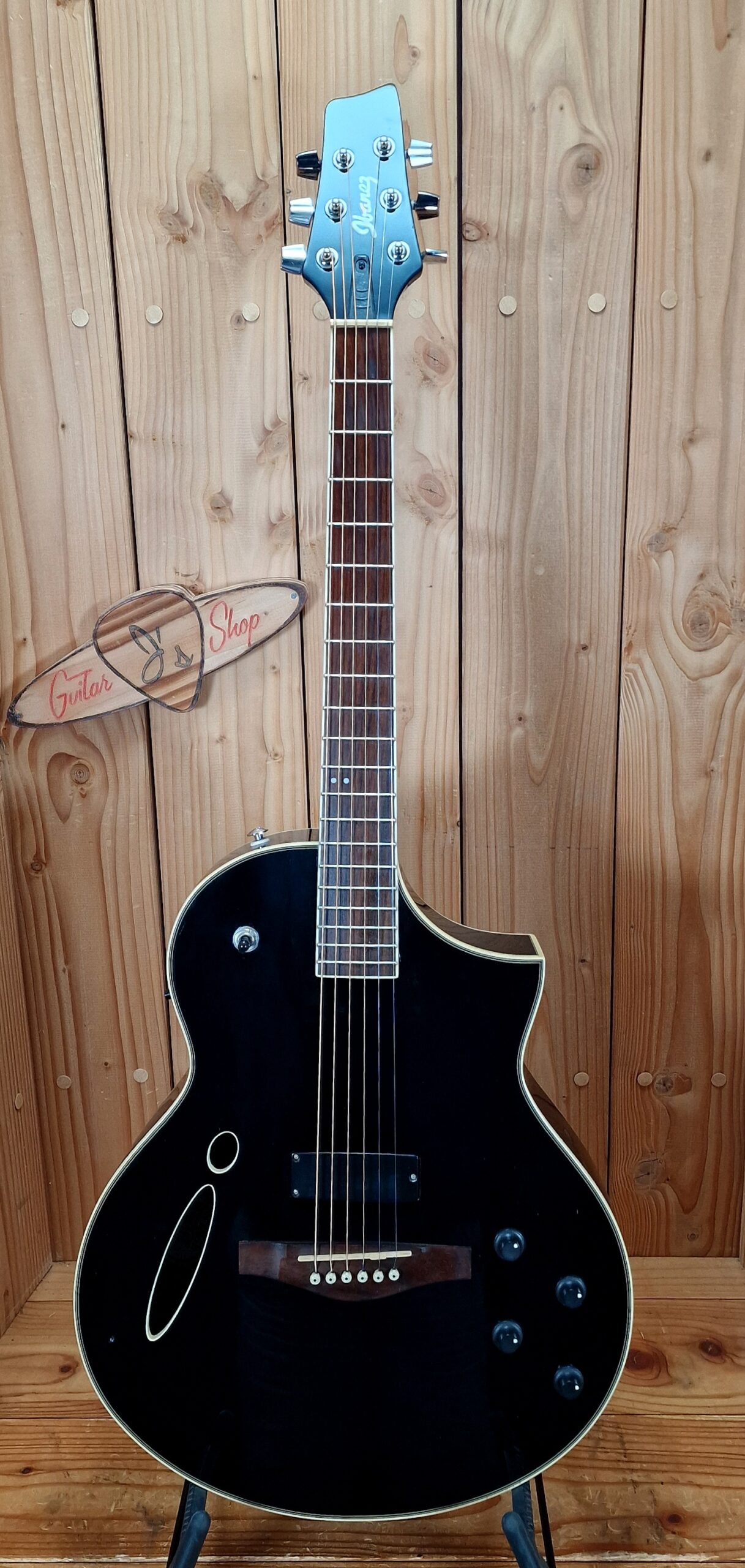 Ibanez Montage MSC-350 Western & E-Gitarre mit Koffer – Bild 4