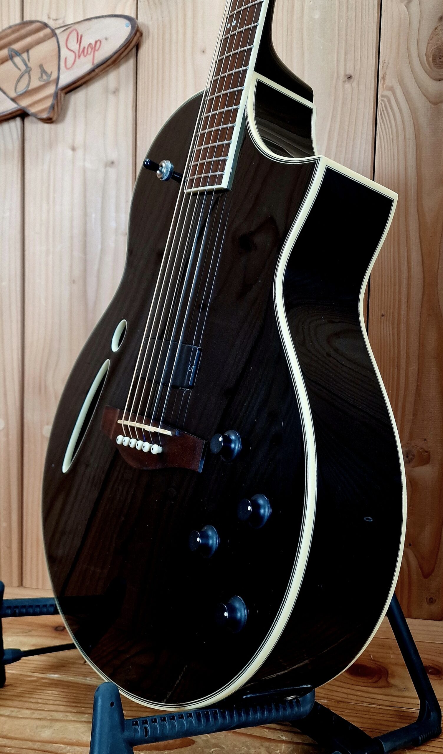 Ibanez Montage MSC-350 Western & E-Gitarre mit Koffer – Bild 5