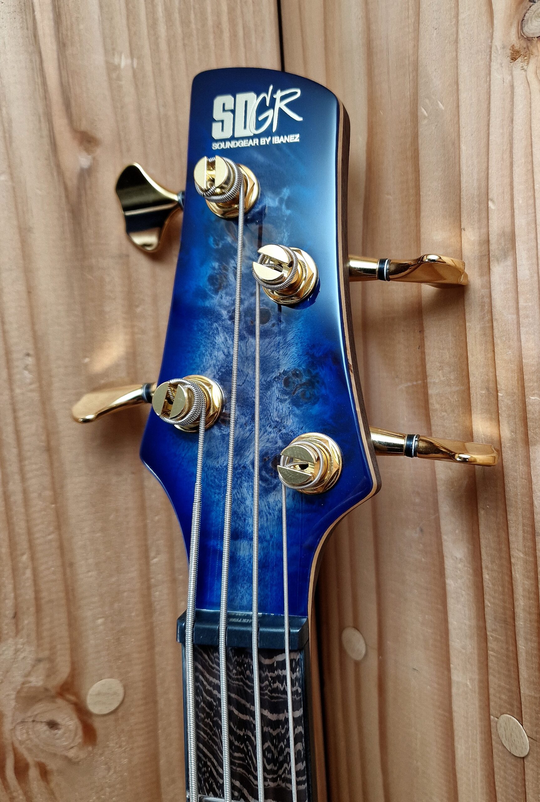 Ibanez SR2600-CBB Premium Bass, 4 Saiter, Cerulean Blue Burst – Bild 3