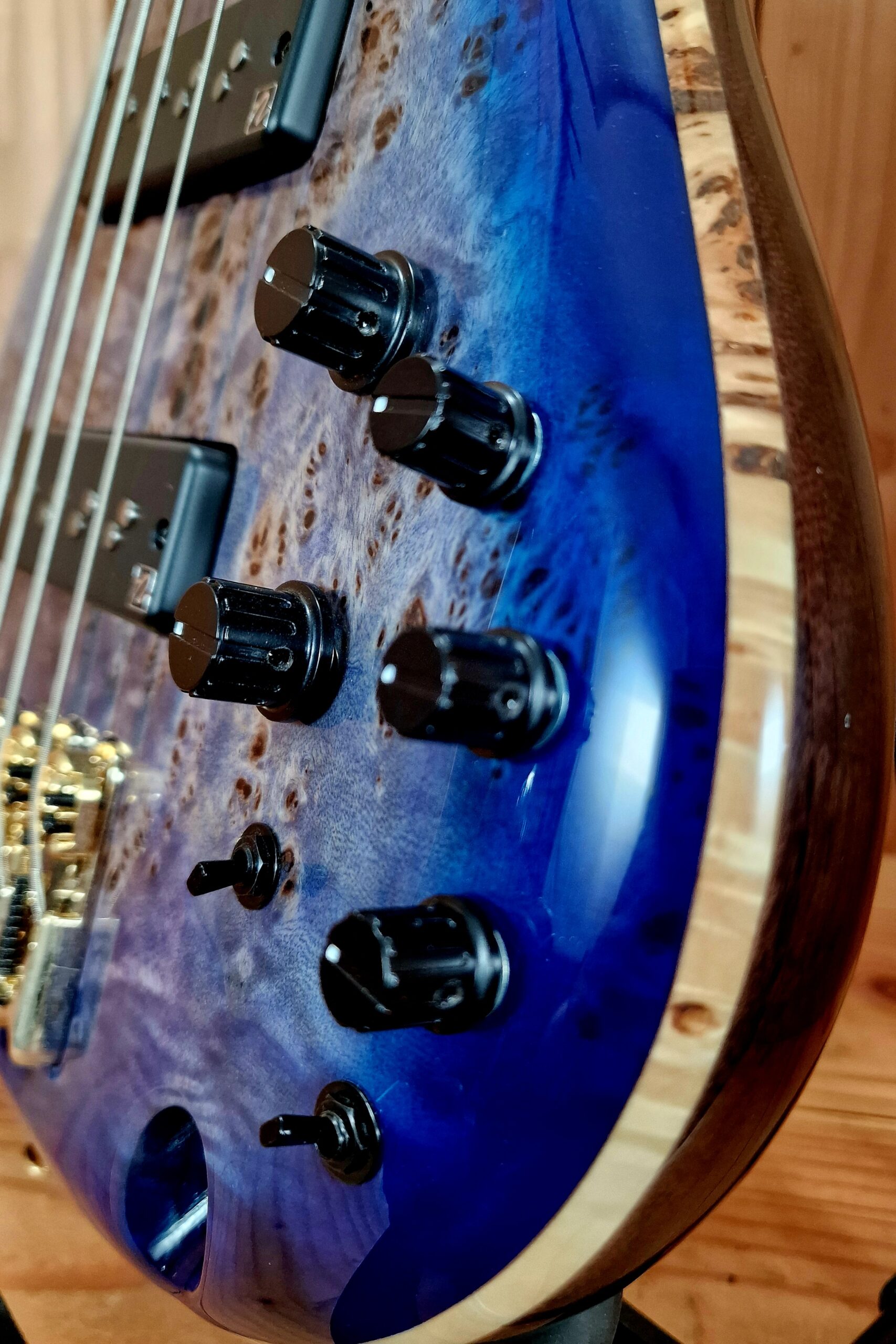 Ibanez SR2600-CBB Premium Bass, 4 Saiter, Cerulean Blue Burst – Bild 14
