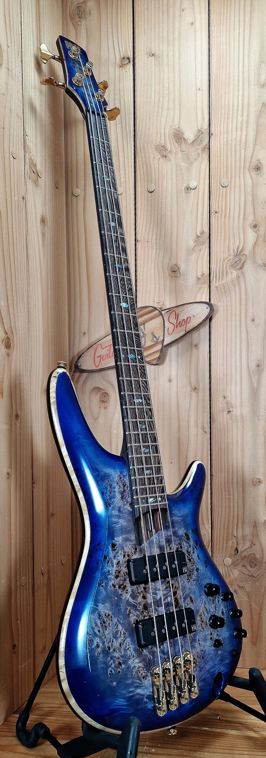 Ibanez SR2600-CBB Premium Bass, 4 Saiter, Cerulean Blue Burst – Bild 19