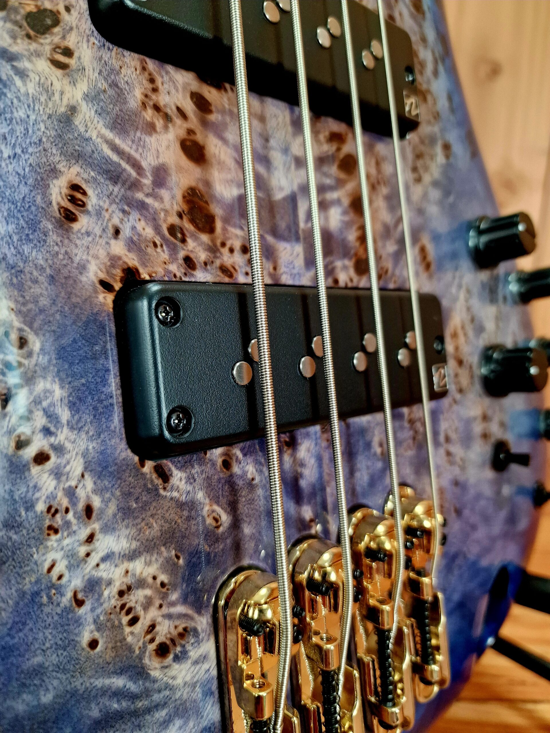 Ibanez SR2600-CBB Premium Bass, 4 Saiter, Cerulean Blue Burst – Bild 21