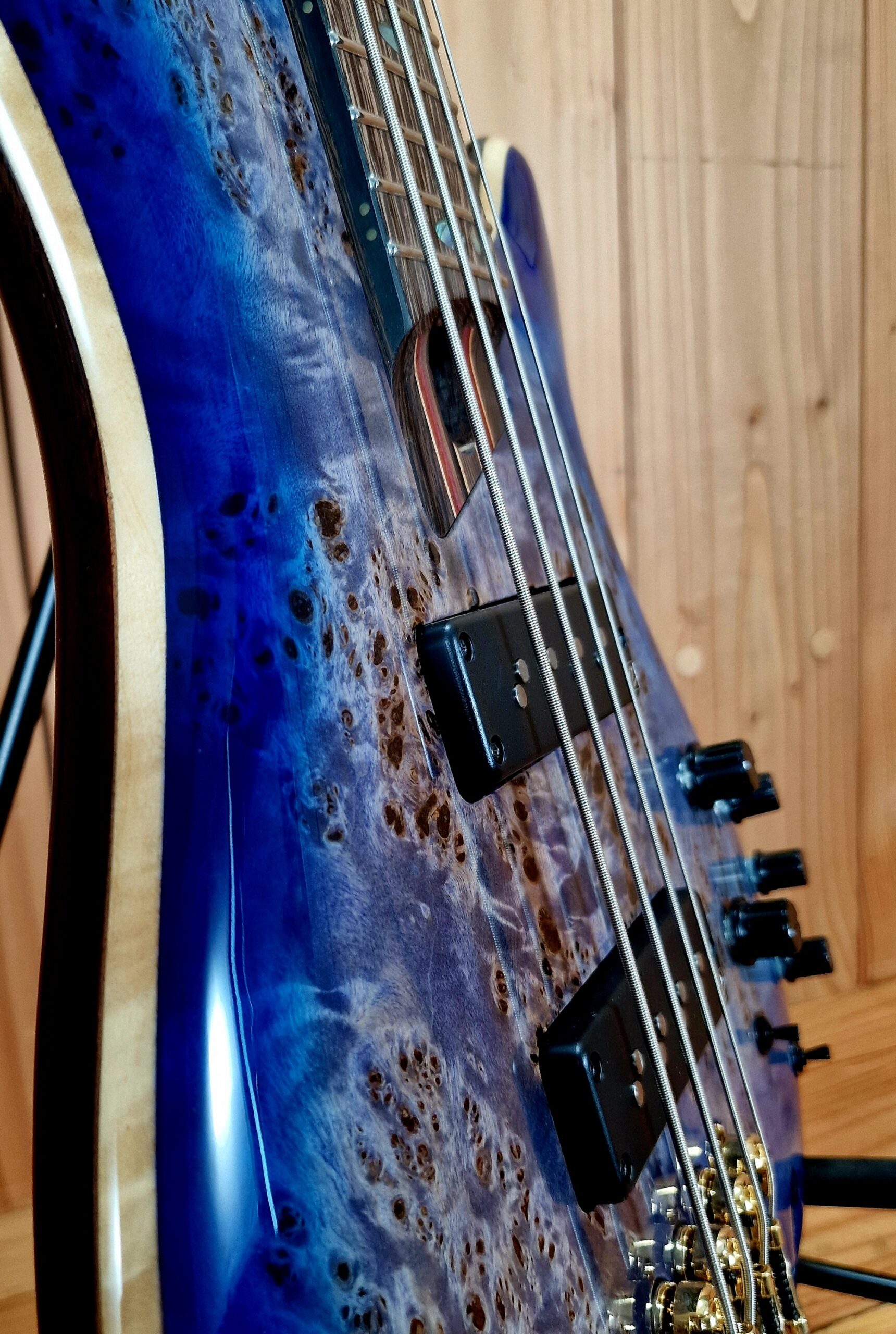 Ibanez SR2600-CBB Premium Bass, 4 Saiter, Cerulean Blue Burst – Bild 22