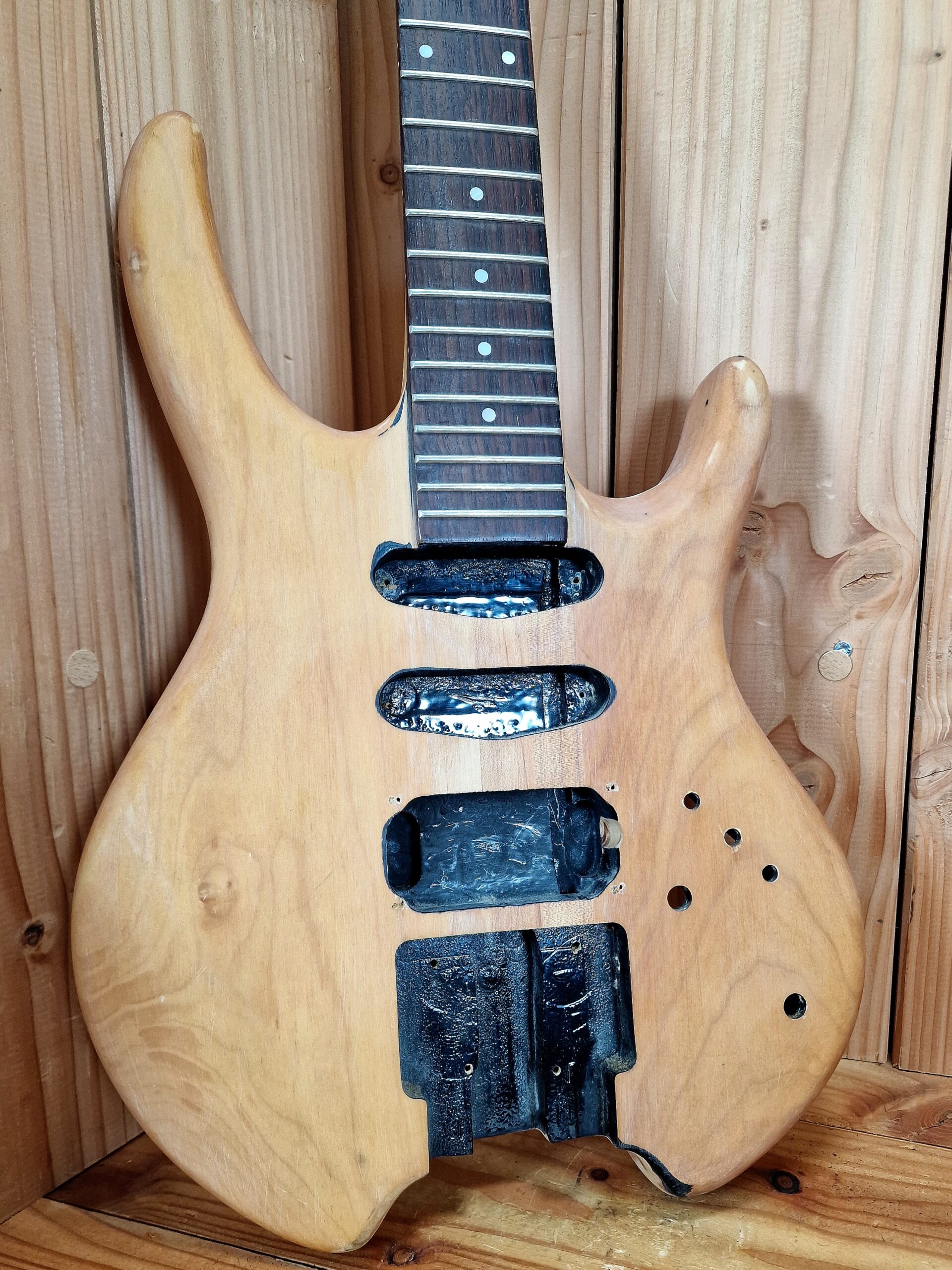 Hohner The Jack, Headless Gitarre, Professional Series 1990´s Korpusrohling & Steinberger Tremolo – Bild 6