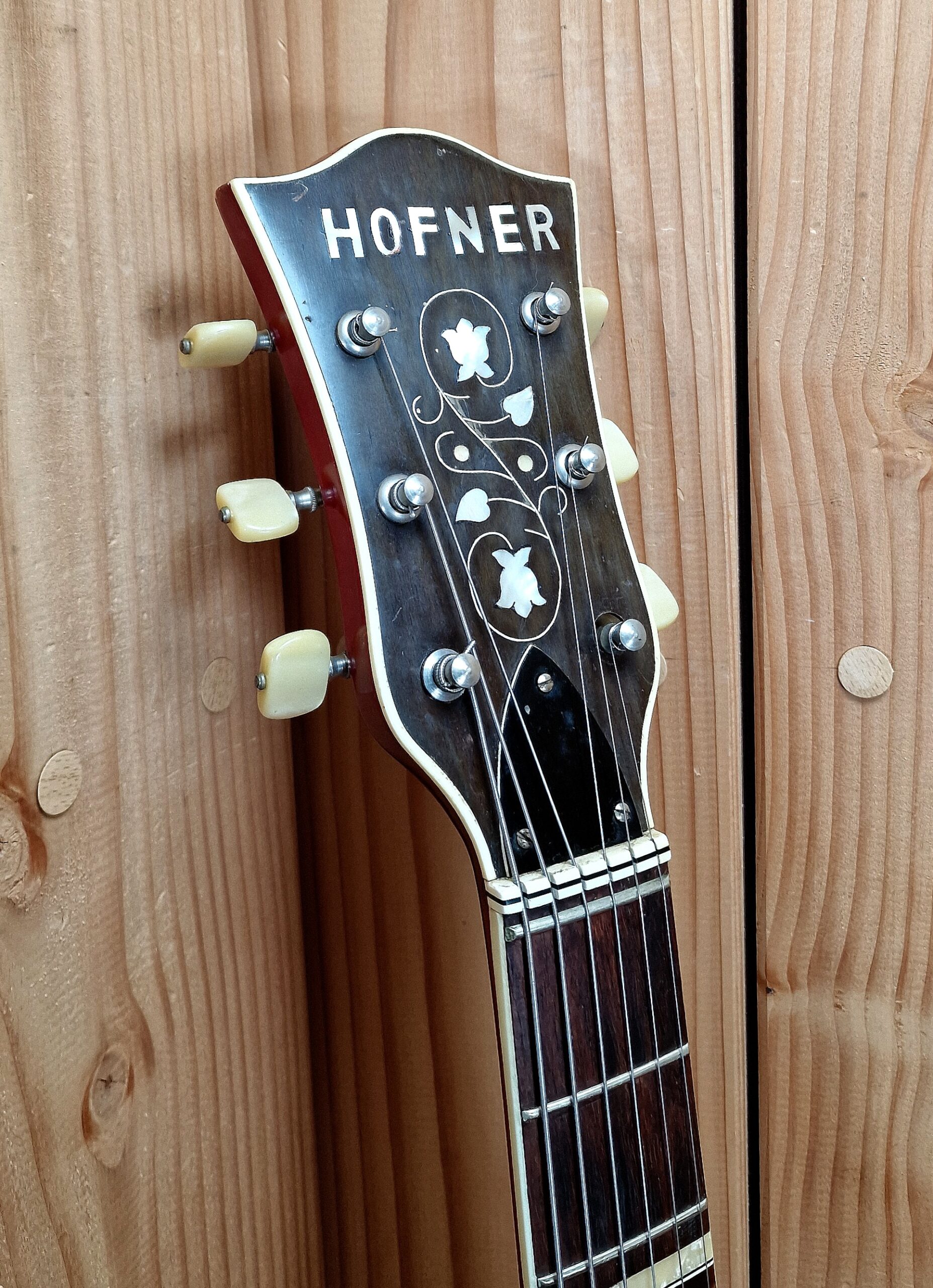 Höfner 4575 Verythin, German Vintage Archtop Bj. ca. 1965 – Bild 2