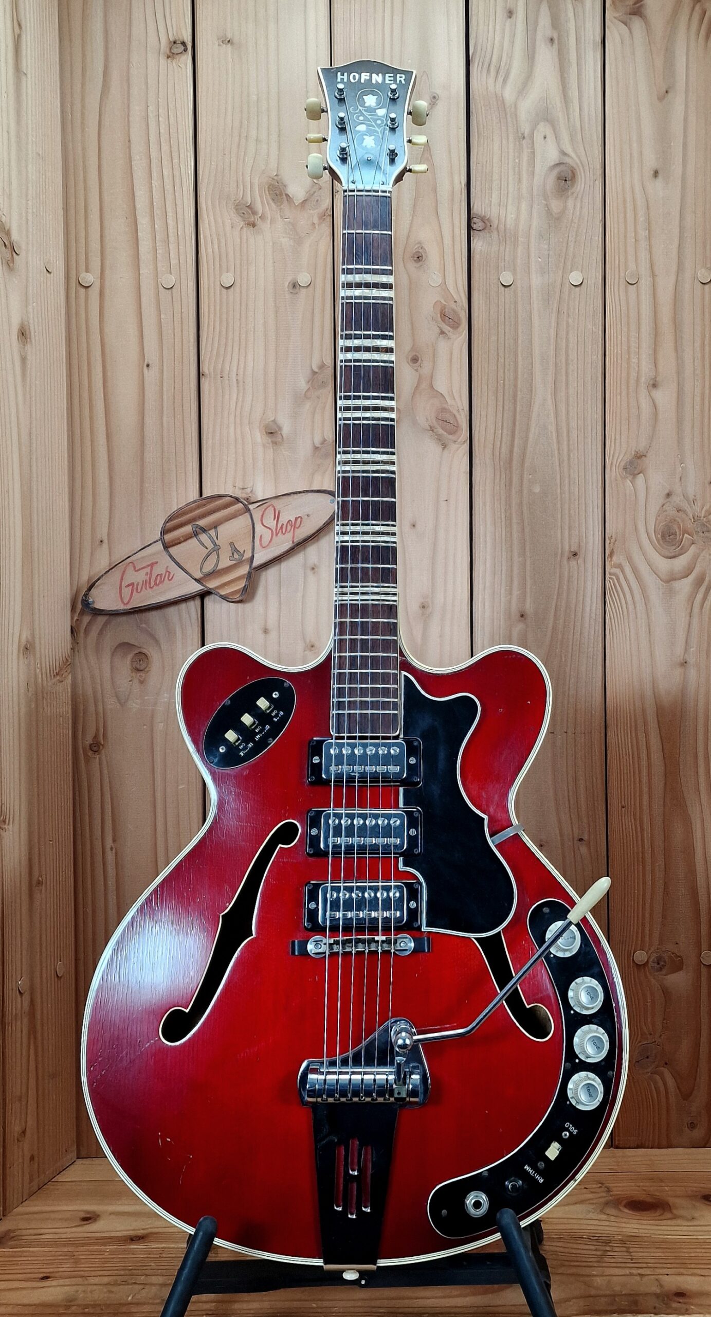 Höfner 4575 Verythin, German Vintage Archtop Bj. ca. 1965 – Bild 5