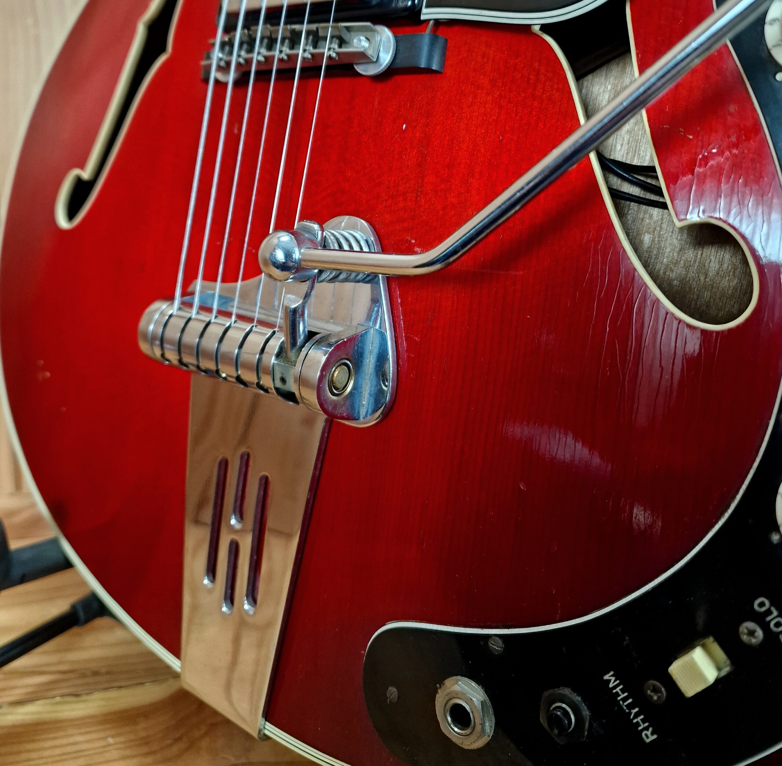 Höfner 4575 Verythin, German Vintage Archtop Bj. ca. 1965 – Bild 7