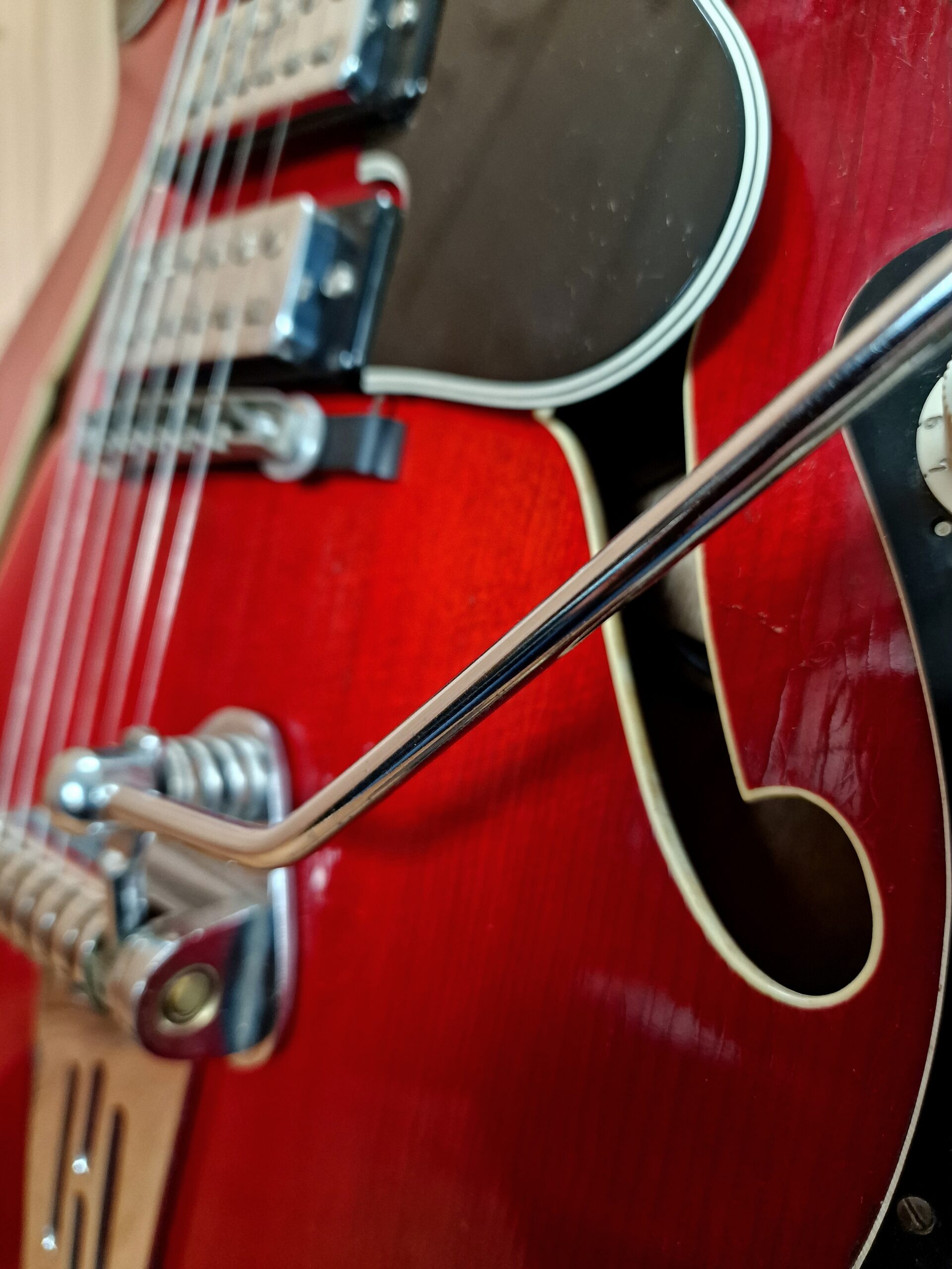 Höfner 4575 Verythin, German Vintage Archtop Bj. ca. 1965 – Bild 11