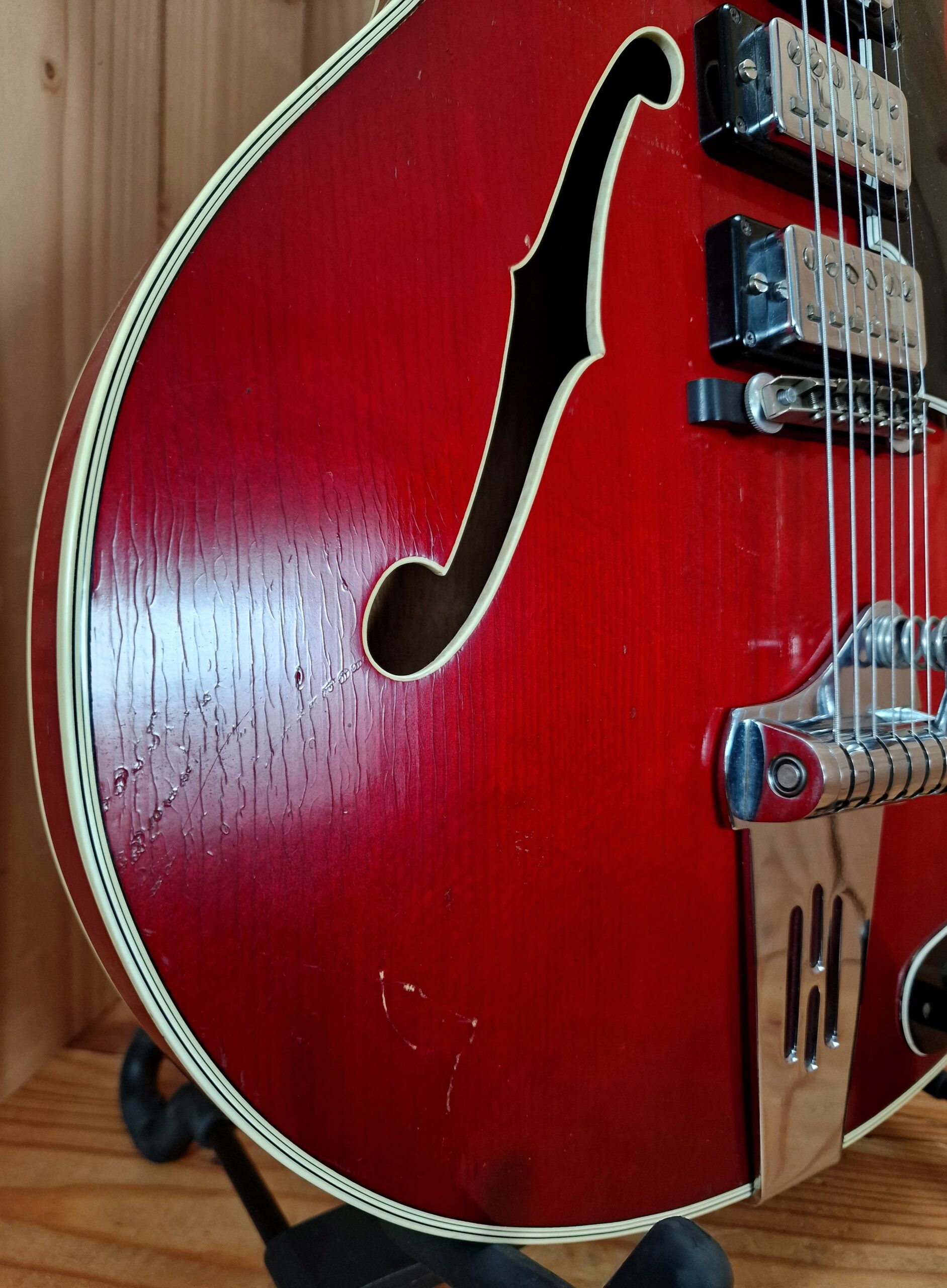 Höfner 4575 Verythin, German Vintage Archtop Bj. ca. 1965 – Bild 13