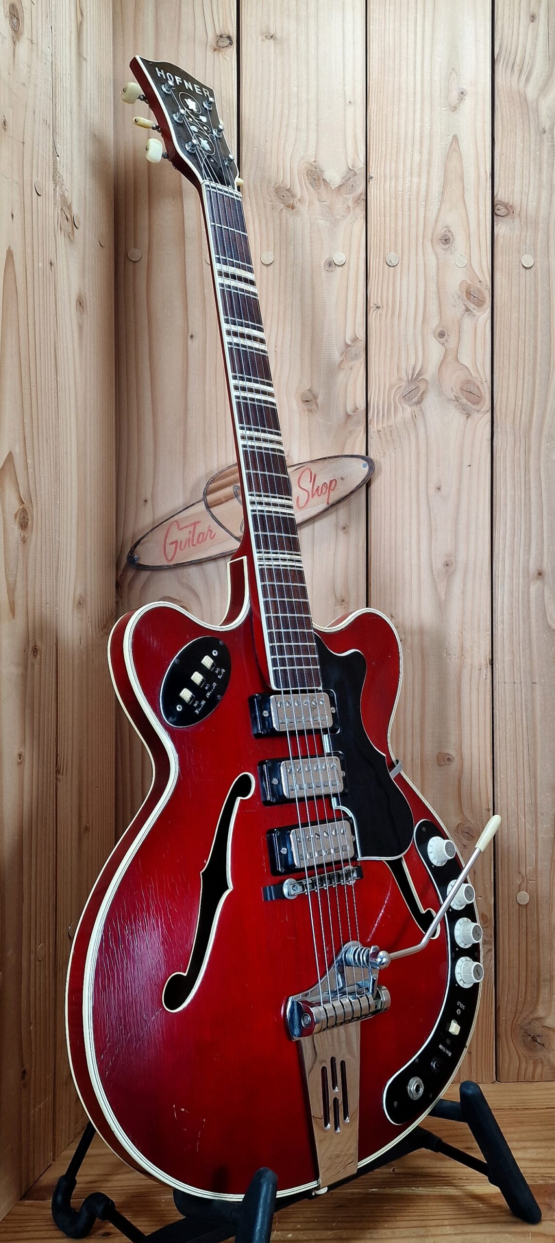 Höfner 4575 Verythin, German Vintage Archtop Bj. ca. 1965 – Bild 14