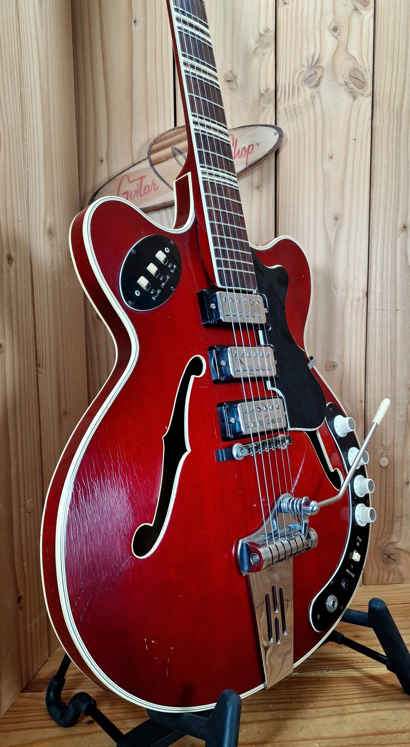 Höfner 4575 Verythin, German Vintage Archtop Bj. ca. 1965 – Bild 15