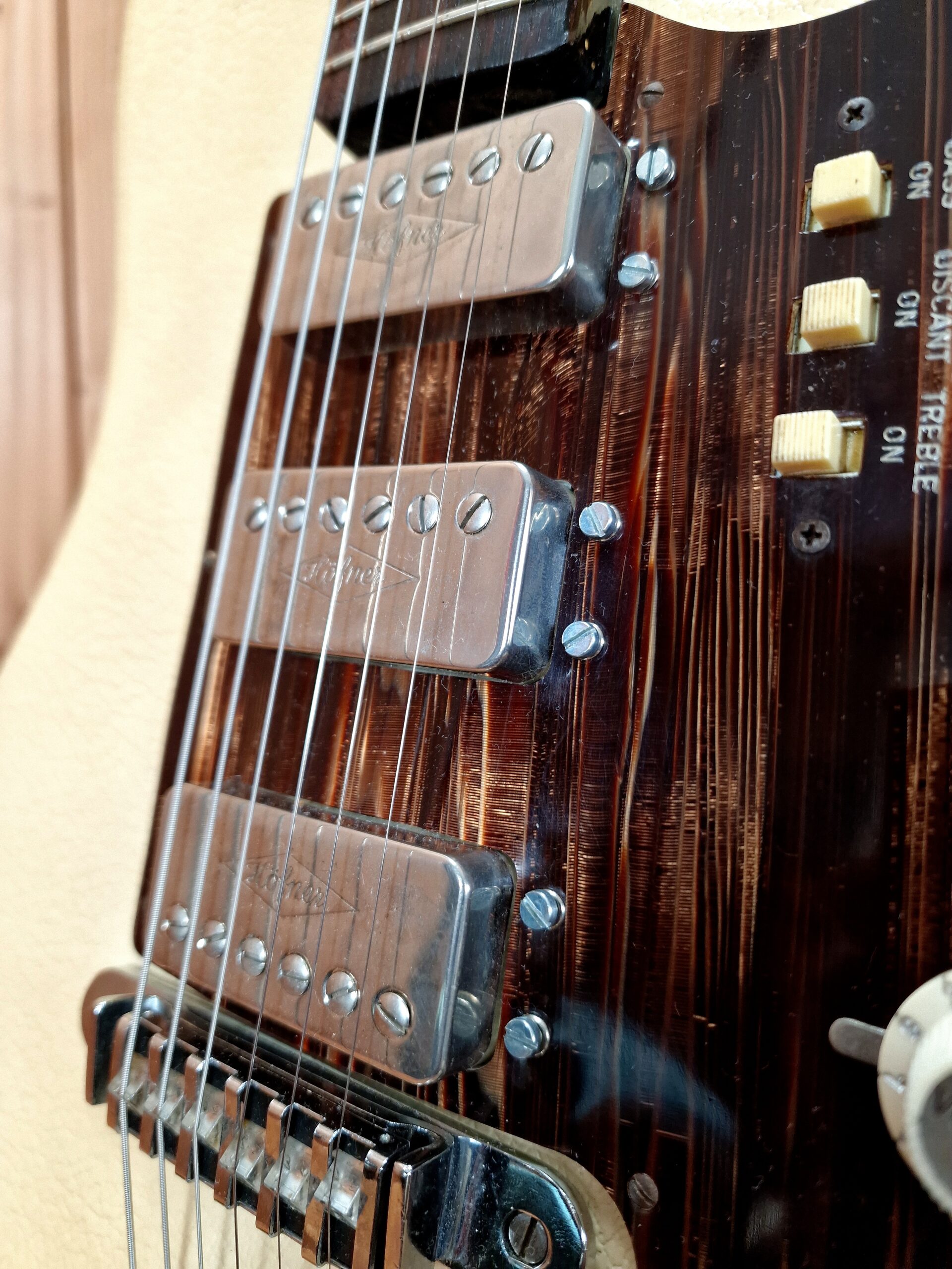 Höfner 173 Solidbody, Vinyl, Bj. 1960´s – Bild 13