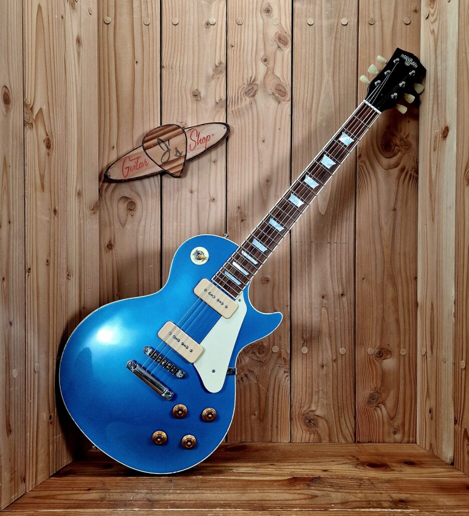 Maybach Lester ´59 P 90 Pickups Pelham Blue aged, Bj 2016
