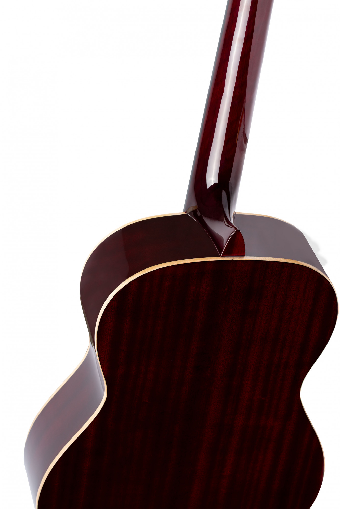 ORTEGA R121-7/8WR Family Series 7/8 Konzertgitarre 6 String - Weinrot + Bag – Bild 2