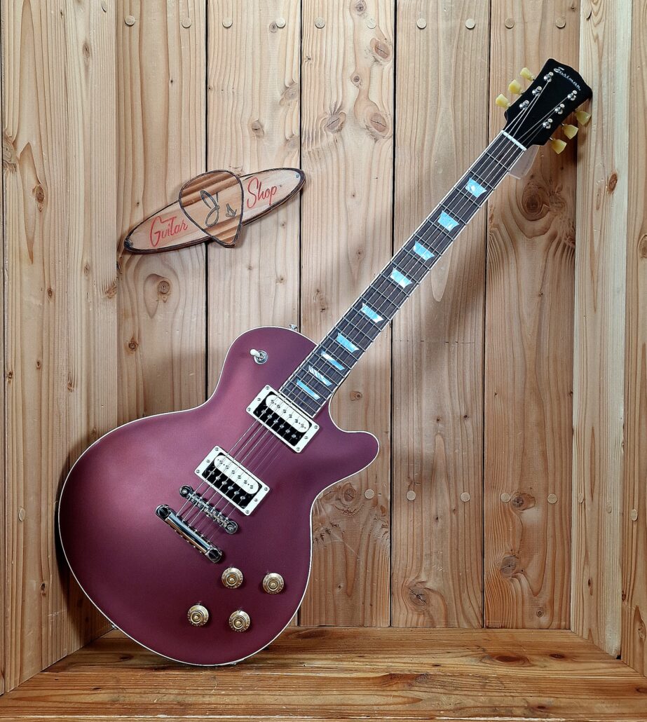 Eastman SB59 Vintage Satin Burgundy Red