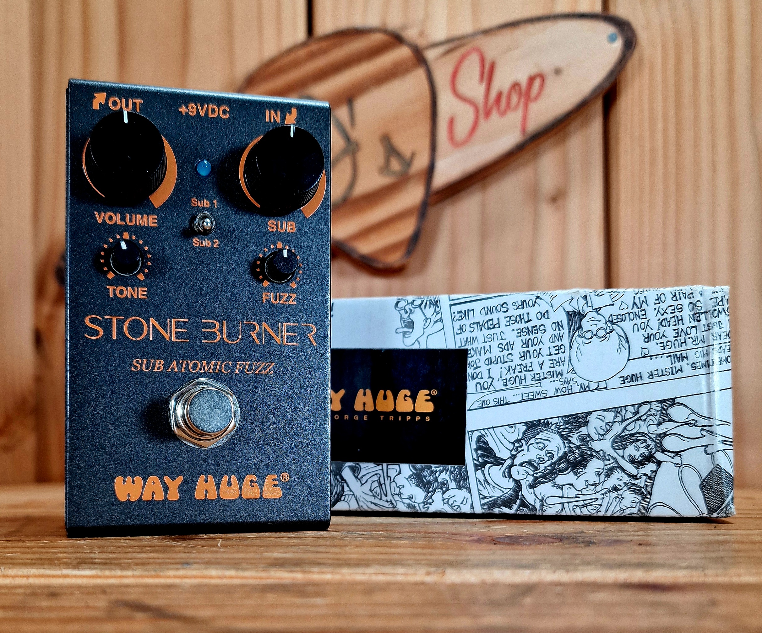 WAY HUGE Smalls Stone Burner Sub Atomic Fuzz, MWH WM81 – Bild 2