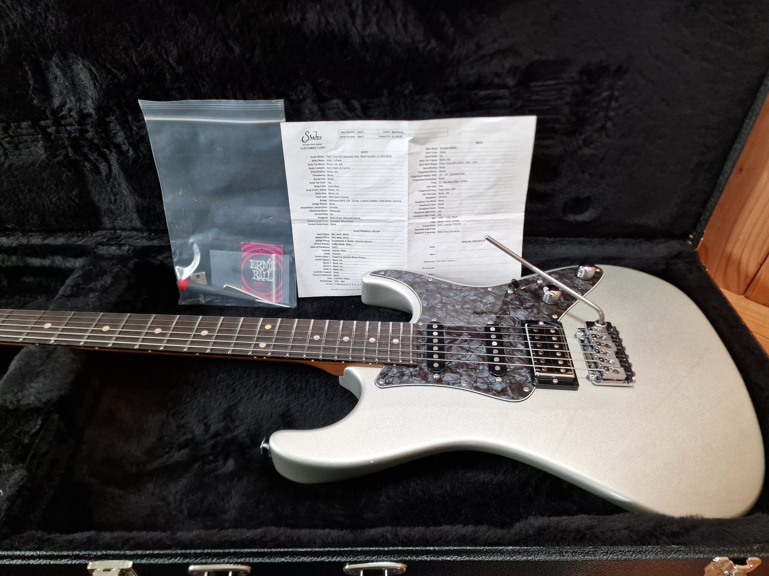 Suhr Pete Thorn Signature Standard HSS IS - Inca Silver, Bj. 2025 – Bild 21