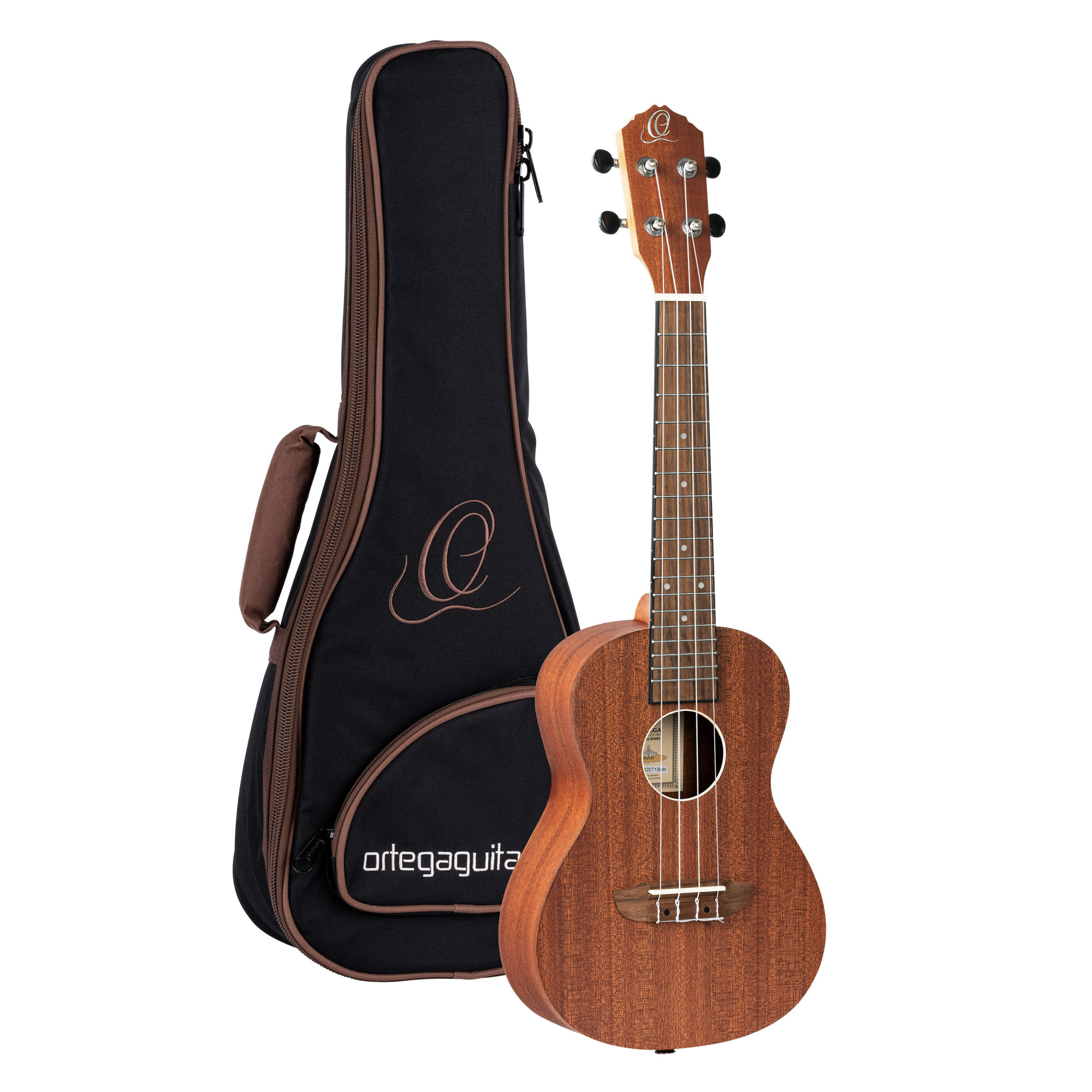 ORTEGA RFU11S Timber Serie Concert Ukulele 4 String - Sapele Natural + Bag – Bild 8
