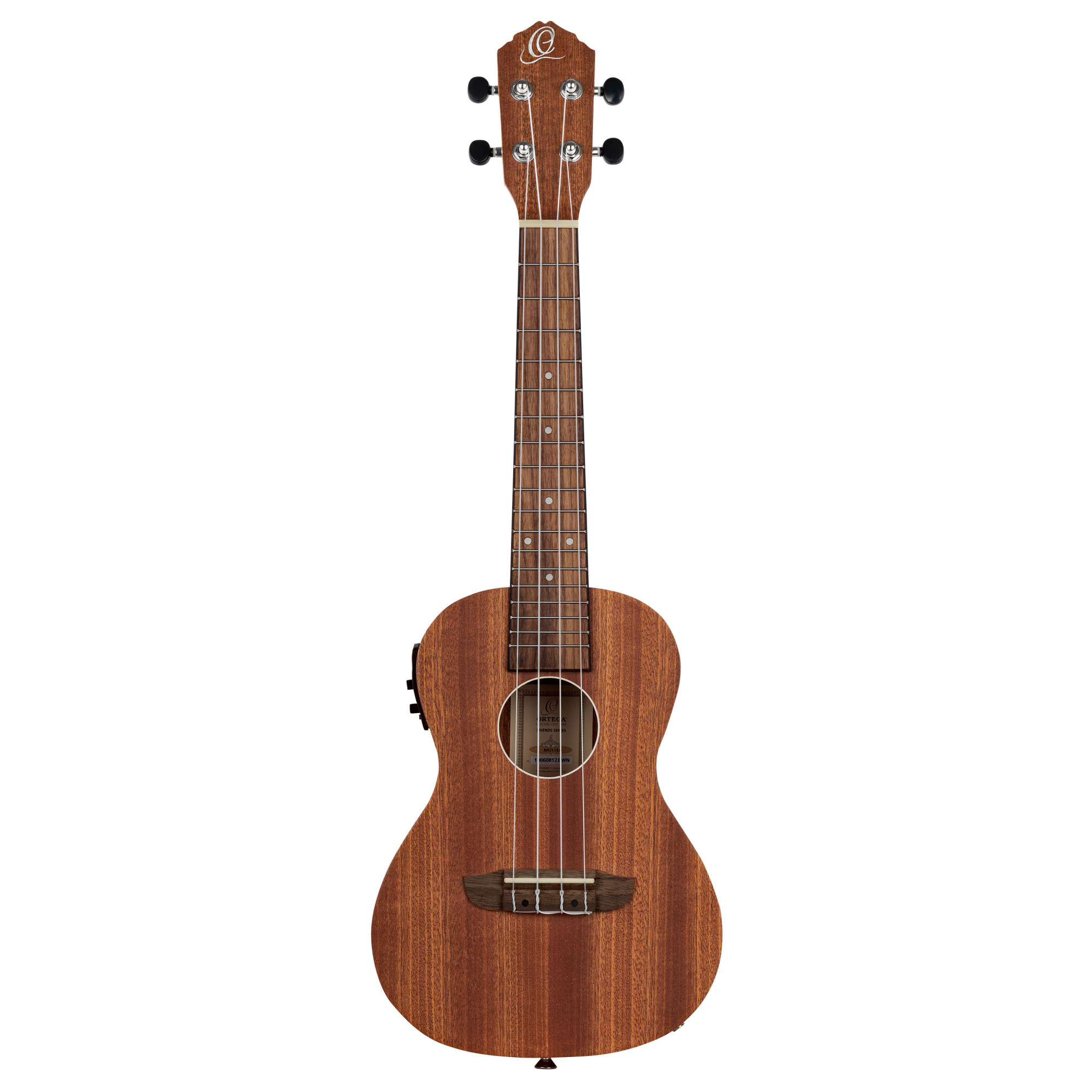 ORTEGA RFU11SE Timber Serie Concert Preamp Ukulele 4 String - Sapele Natural + Bag – Bild 10