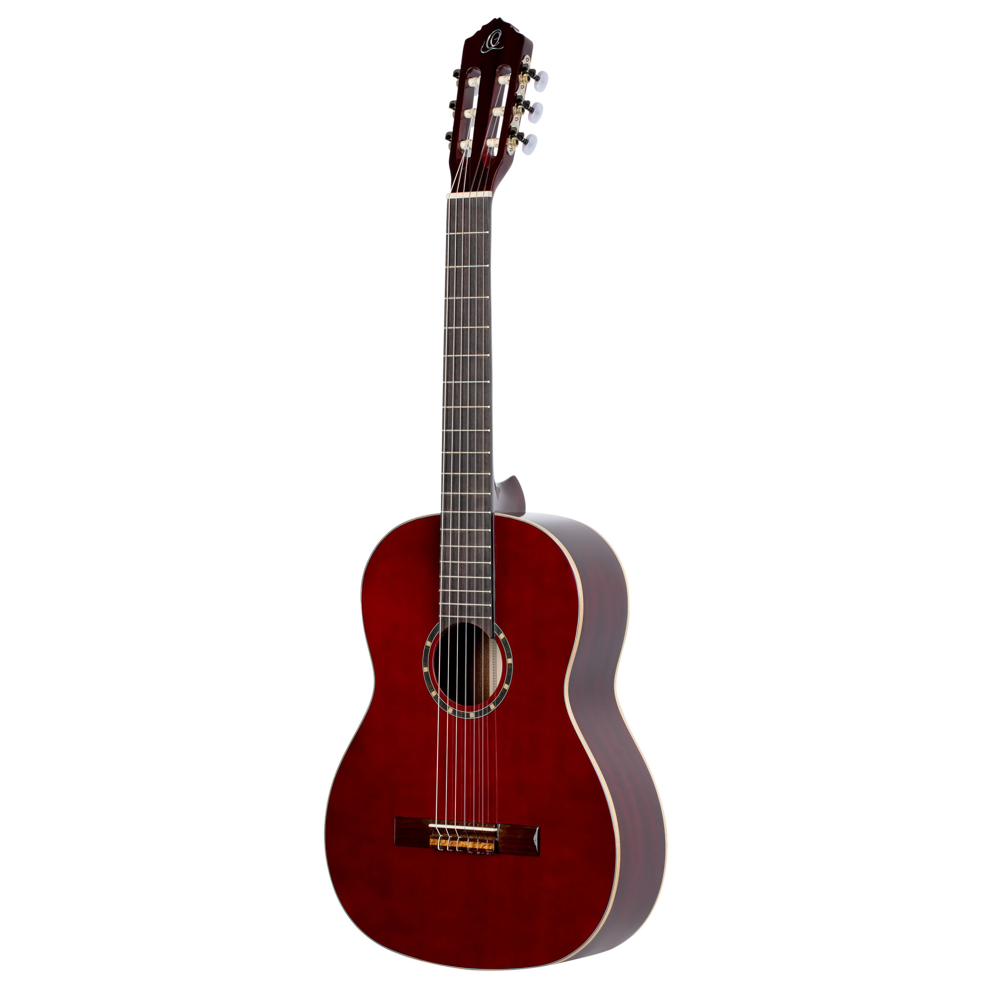 ORTEGA R121-WR Family Series 4/4 Konzertgitarre 6 String - Weinrot + Bag