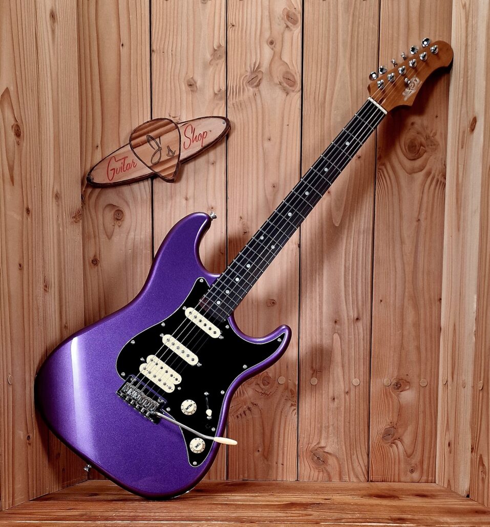 Jet Guitars JS-400 PLM R, Satin Purple