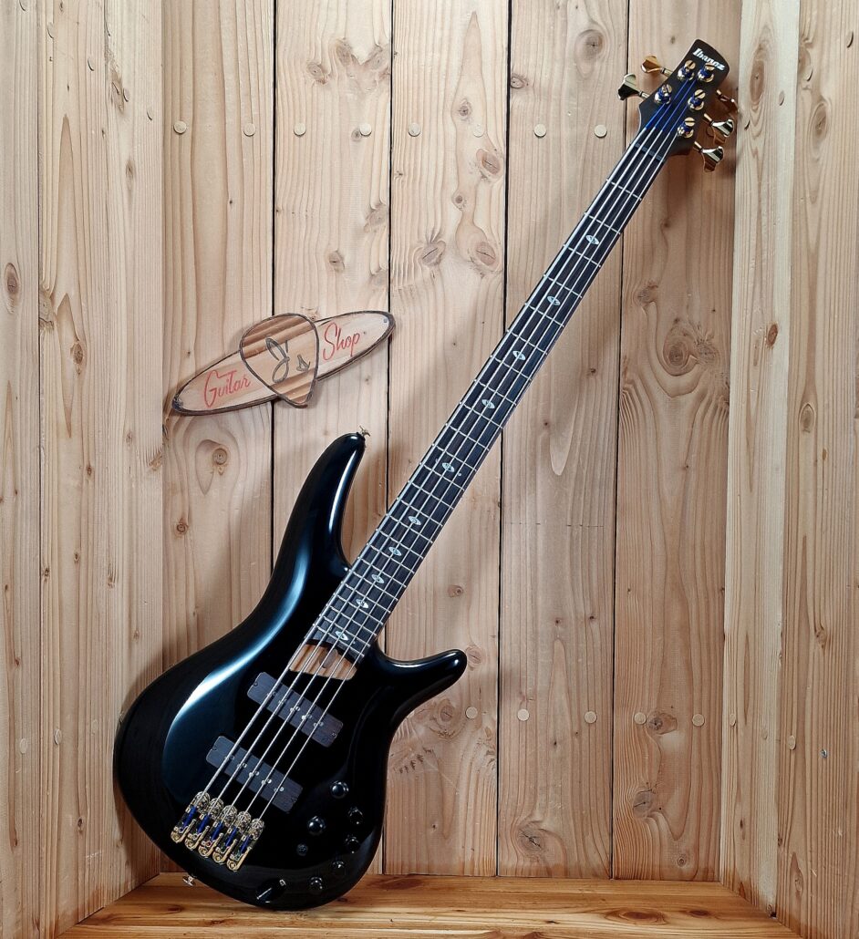 IBANEZ Prestige SR3505-bk E-Bass 5-String Black, & Mono Gigbag, Bj. 2024