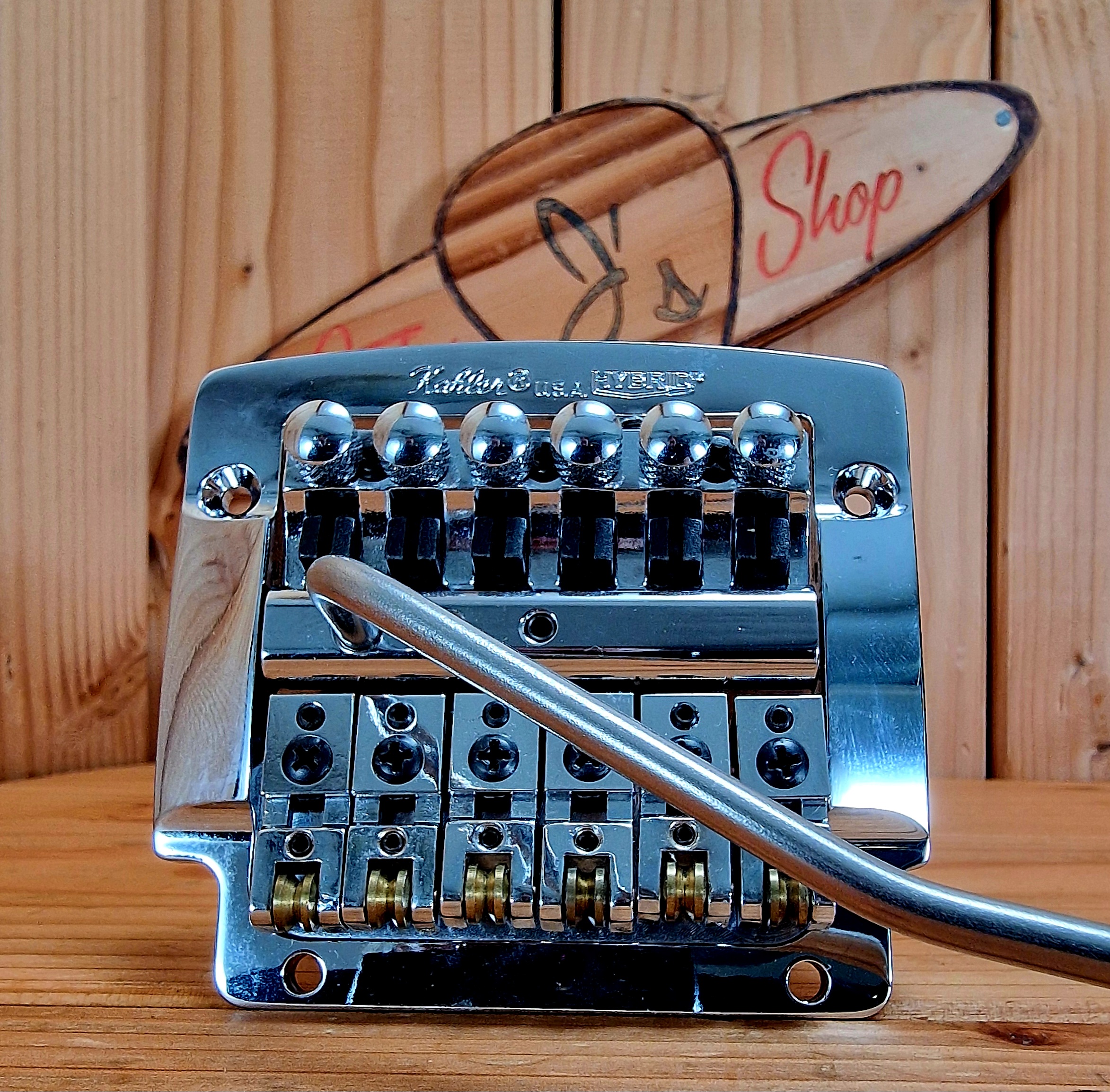 Kahler 7300 Series Hybrid Tremolo Guitar Bridge System, Flat Mount (unbenutzt) – Bild 2