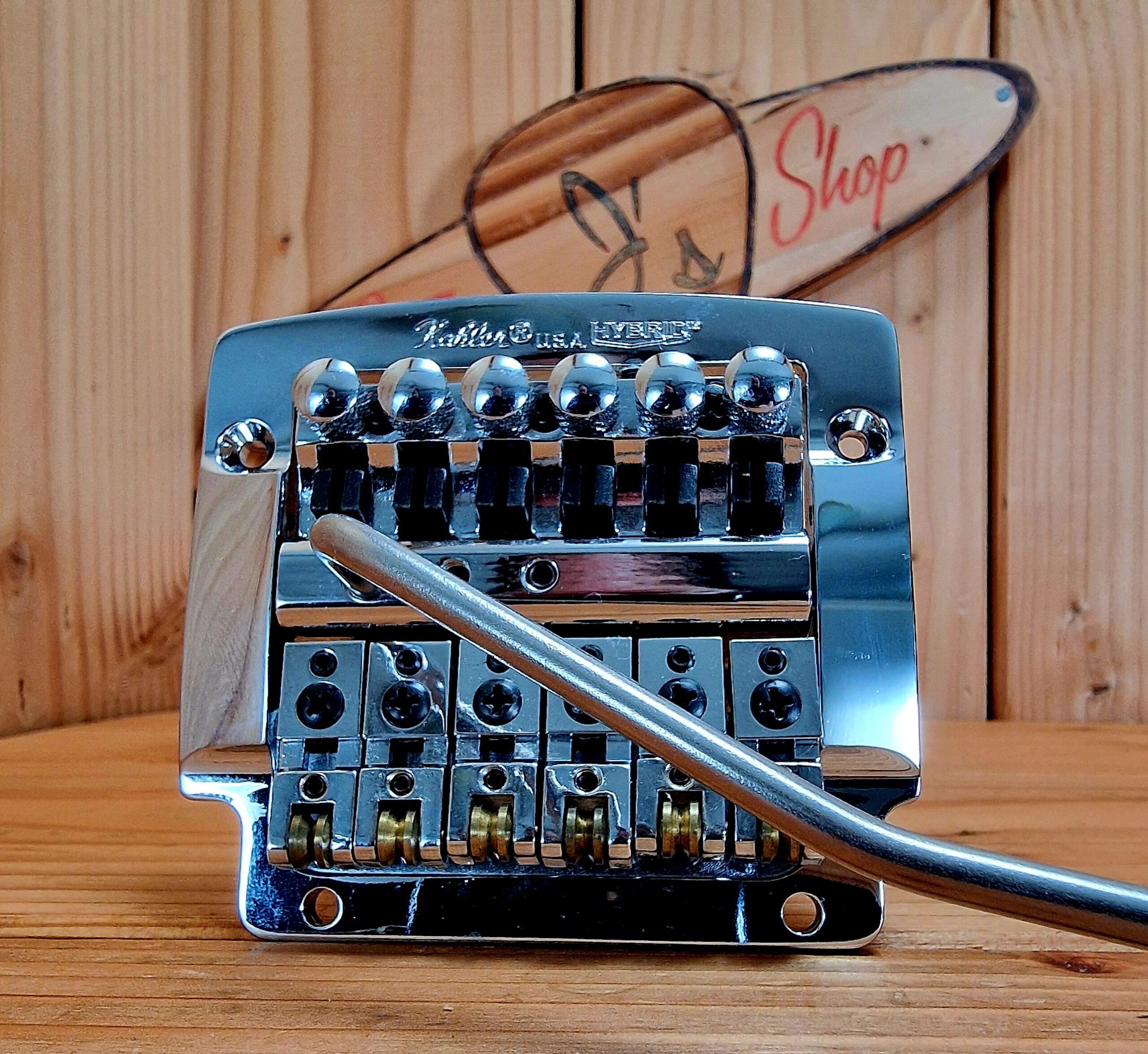 Kahler 7300 Series Hybrid Tremolo Guitar Bridge System, Flat Mount (unbenutzt) – Bild 3