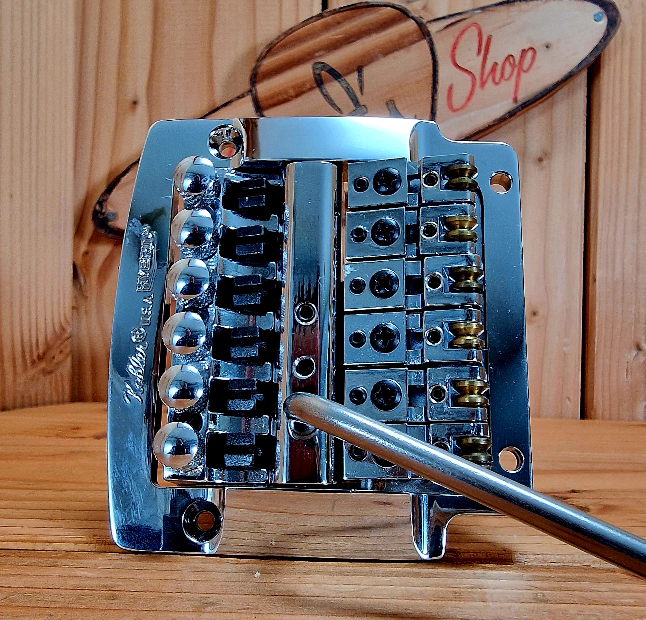 Kahler 7300 Series Hybrid Tremolo Guitar Bridge System, Flat Mount (unbenutzt) – Bild 4