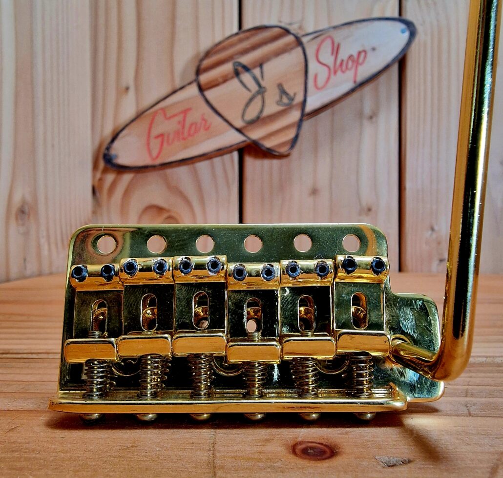 Rockinger Vintage Tremolo für S-Style Gitarren, Gold