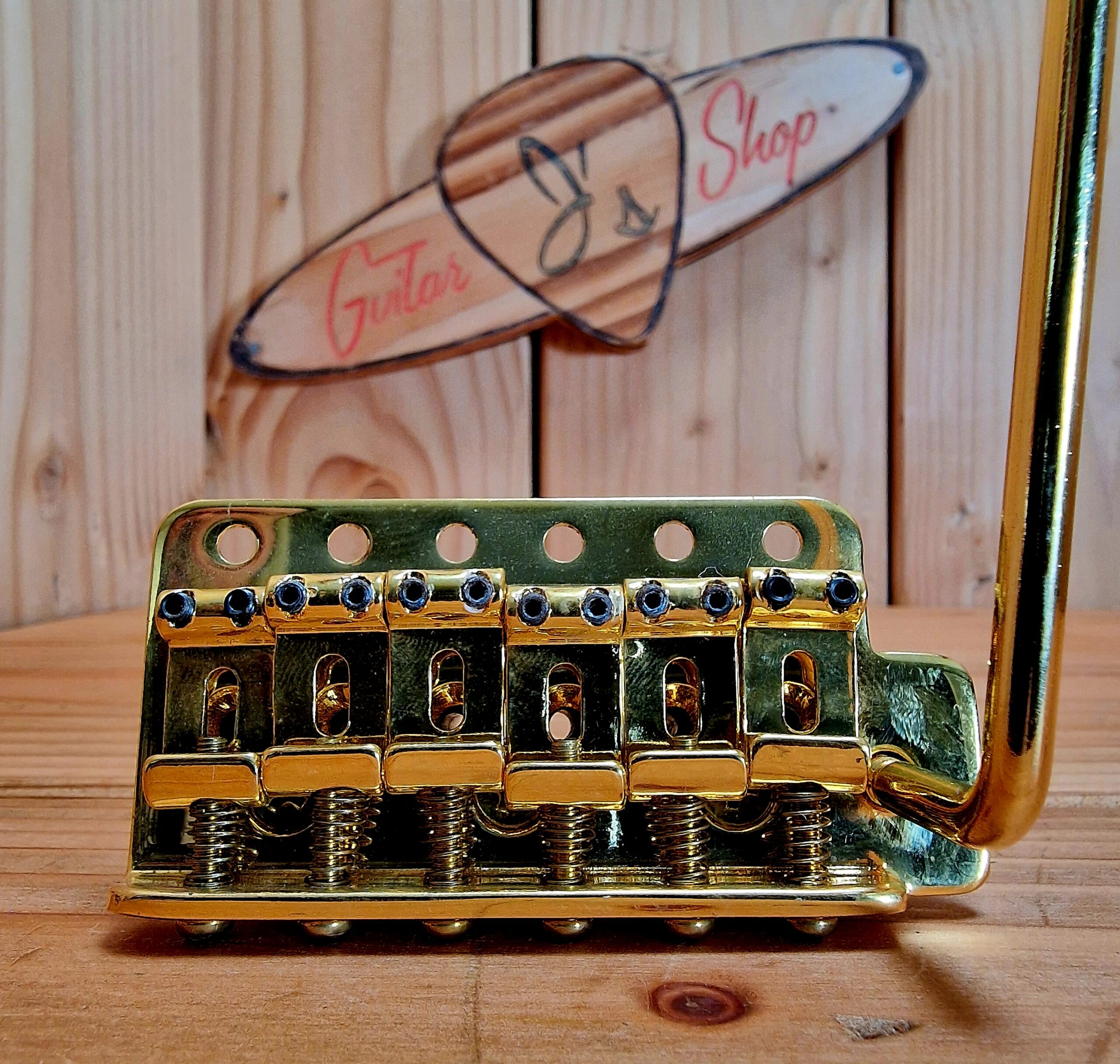 Rockinger Vintage Tremolo für S-Style Gitarren, Gold