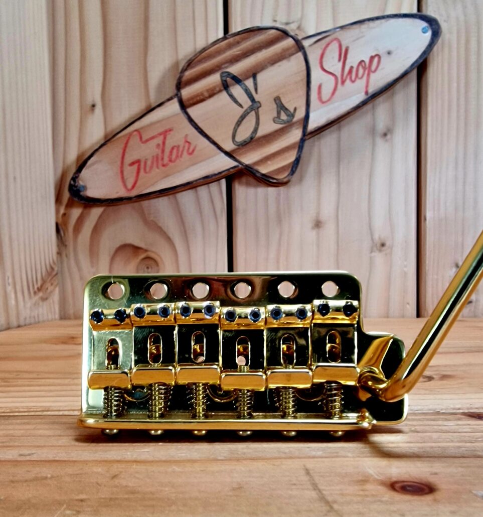 Rockinger Vintage Tremolo für S-Style Gitarren, Gold