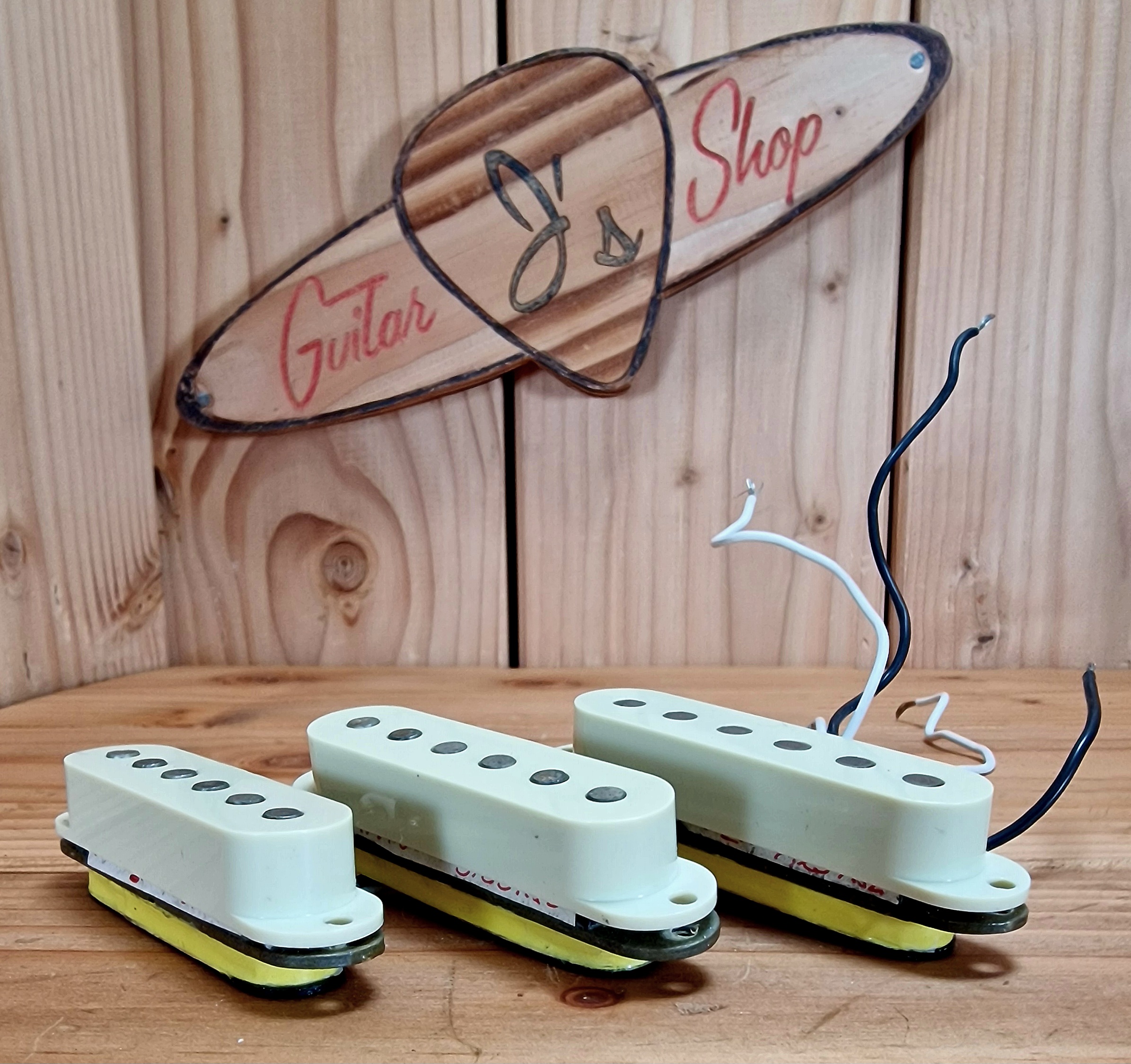 David Barfuss Pickups, Noisefree Custom S-Style Set, Singlecoils, Bj. 2002