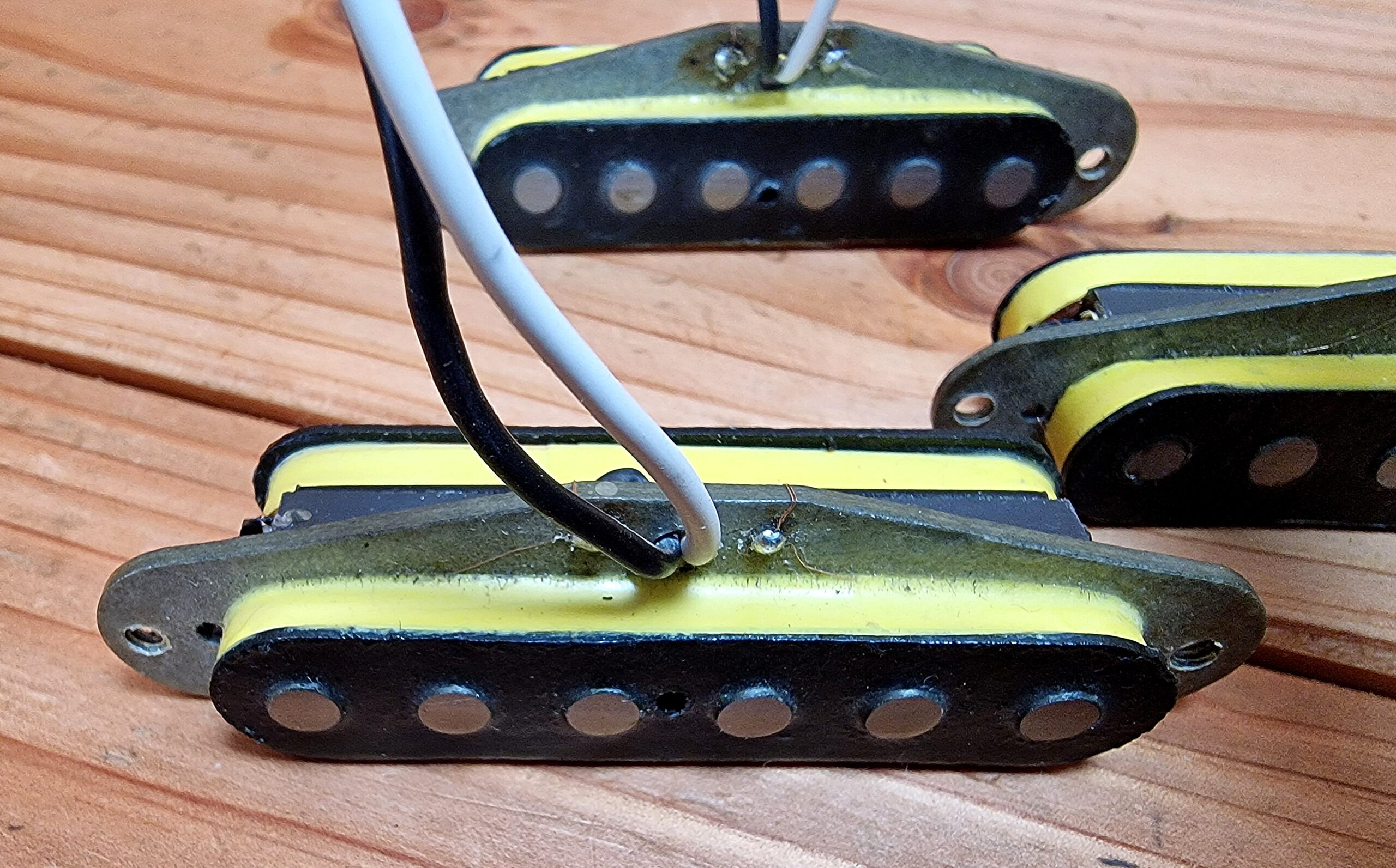David Barfuss Pickups, Noisefree Custom S-Style Set, Singlecoils, Bj. 2002 – Bild 8