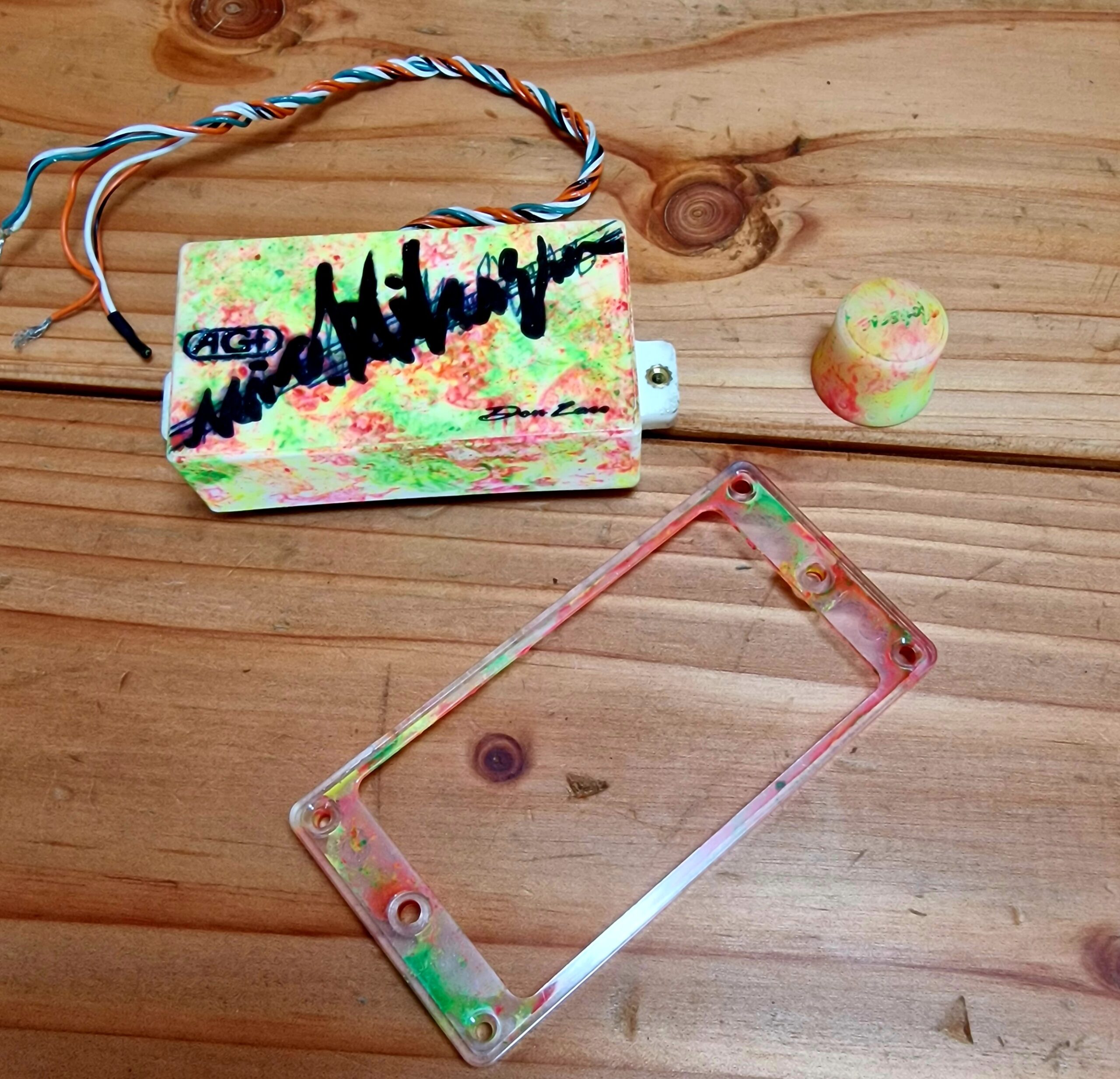 Don Lace Pickups AGI D100 Humbucker, Neon Graffity – Bild 2