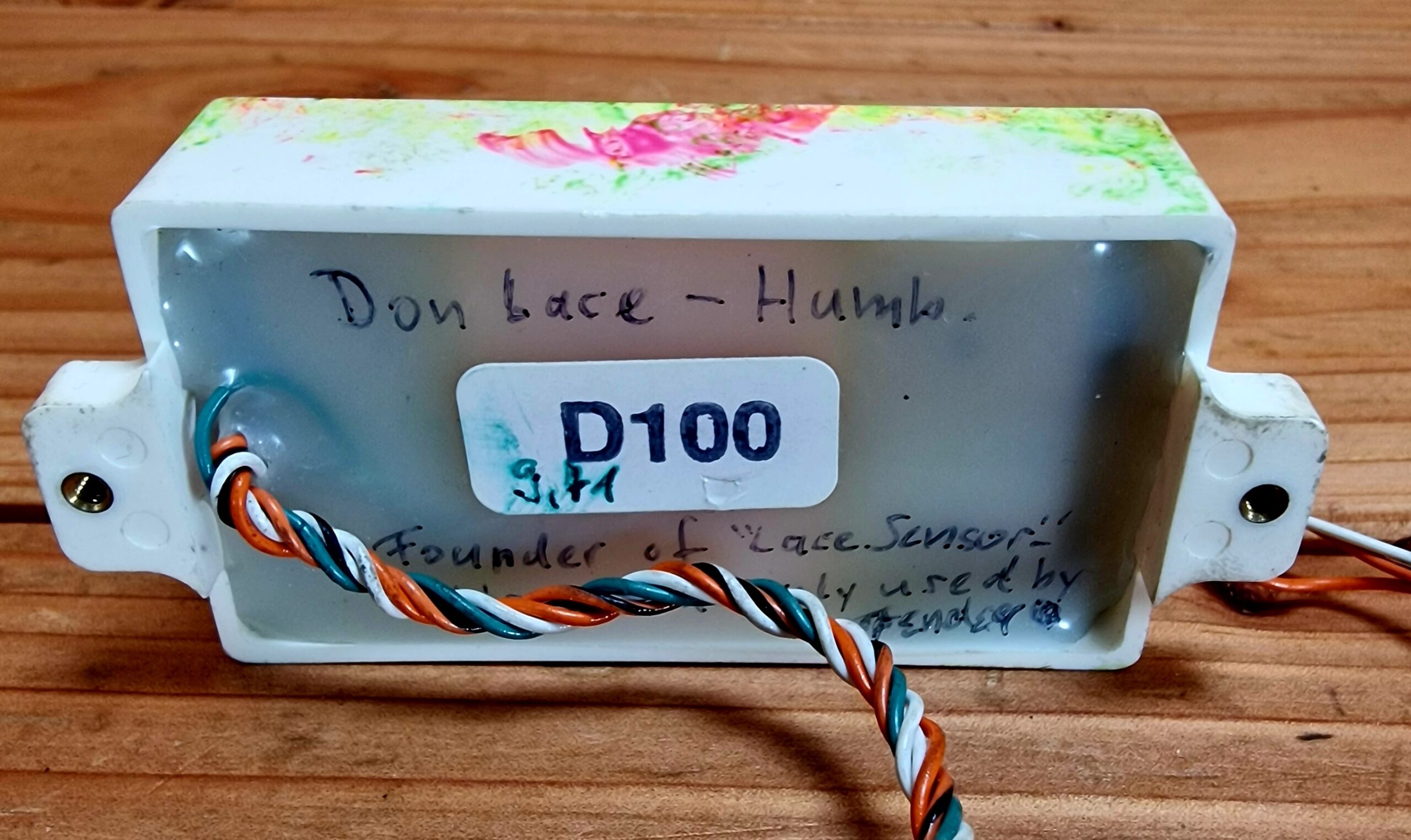 Don Lace Pickups AGI D100 Humbucker, Neon Graffity – Bild 4