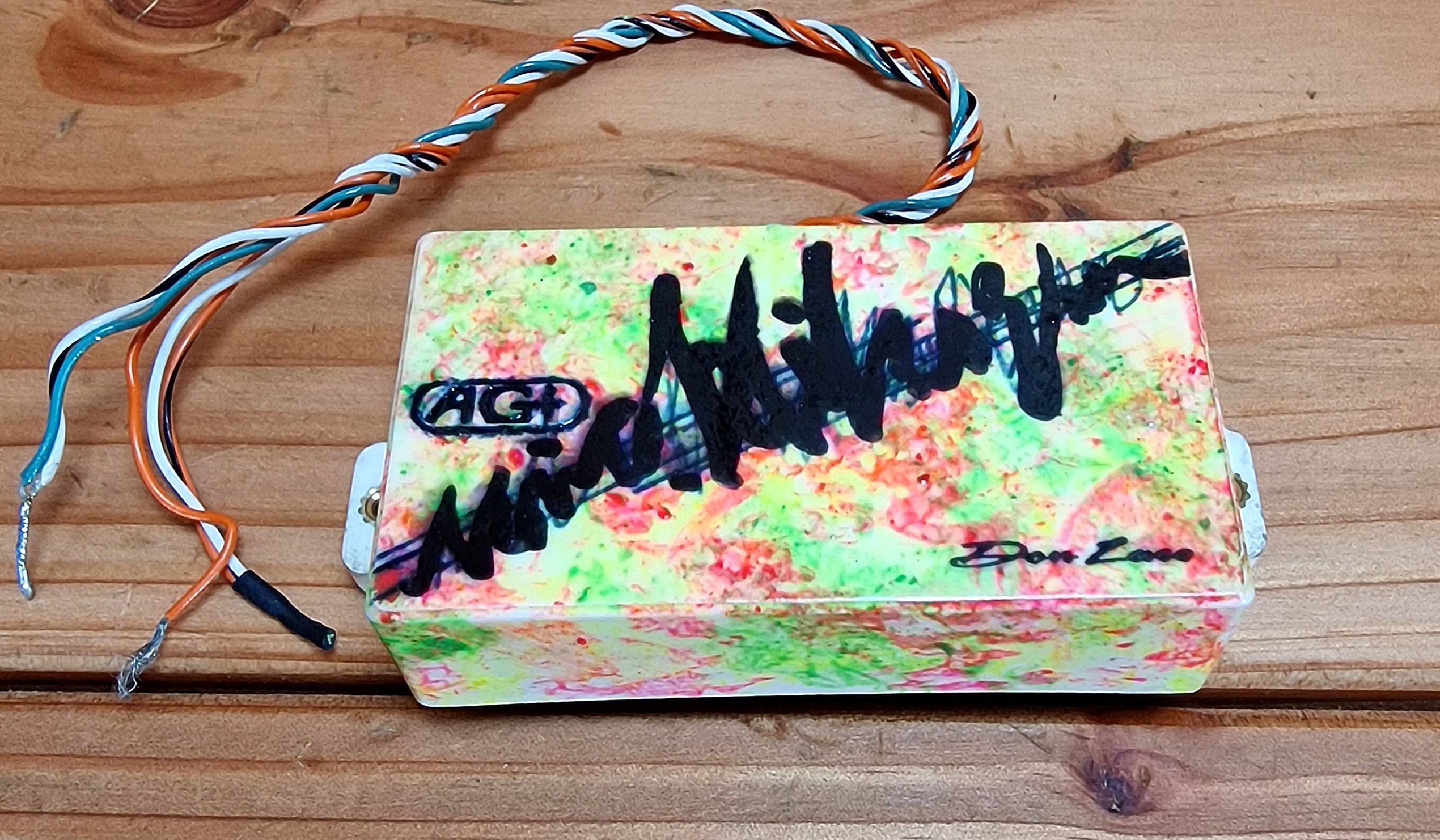Don Lace Pickups AGI D100 Humbucker, Neon Graffity – Bild 6