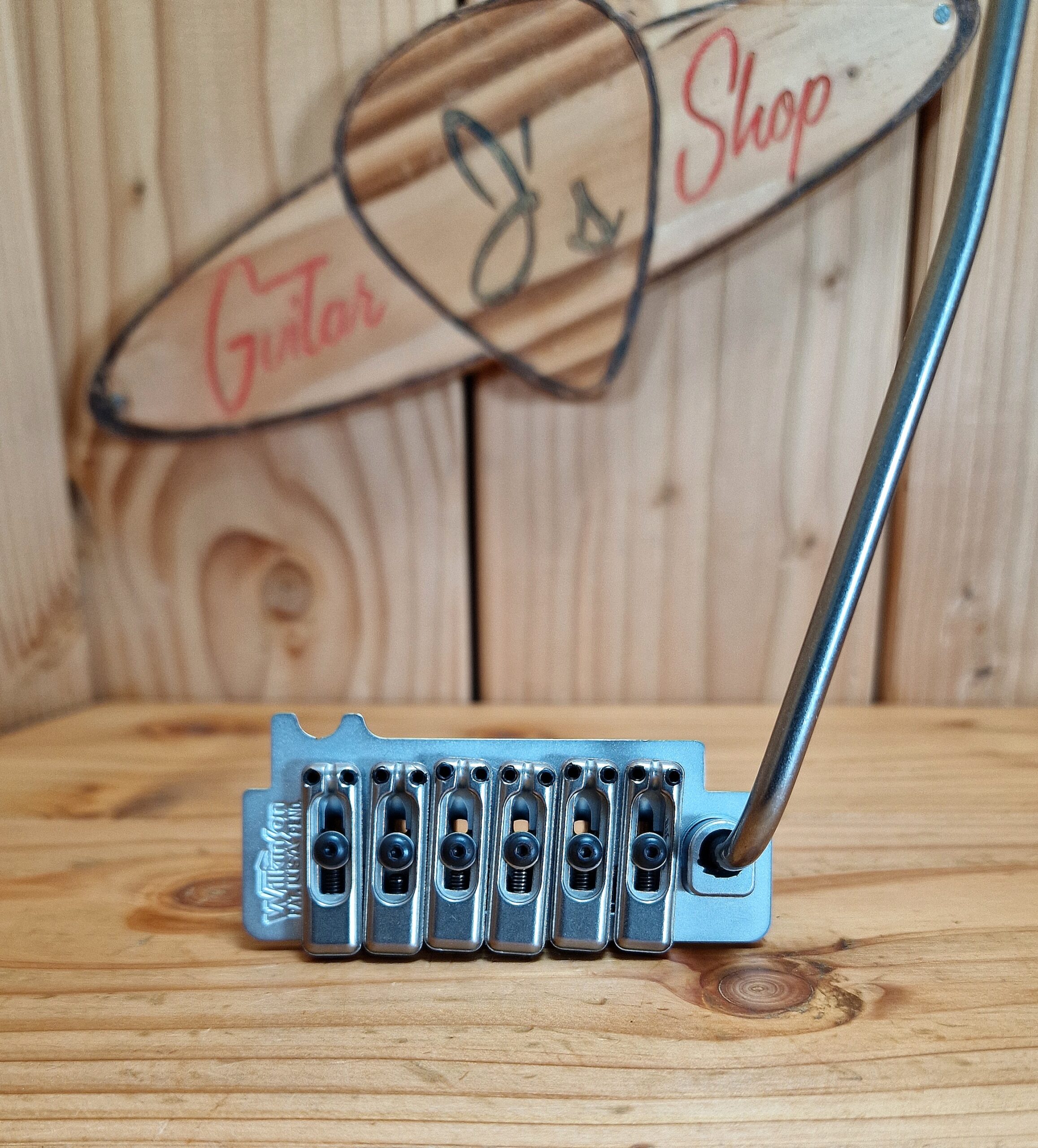 Original 80´s- 90´s Wilkinson VS100N Tremolo, USA PAT. PEND. in Satin Silber #4