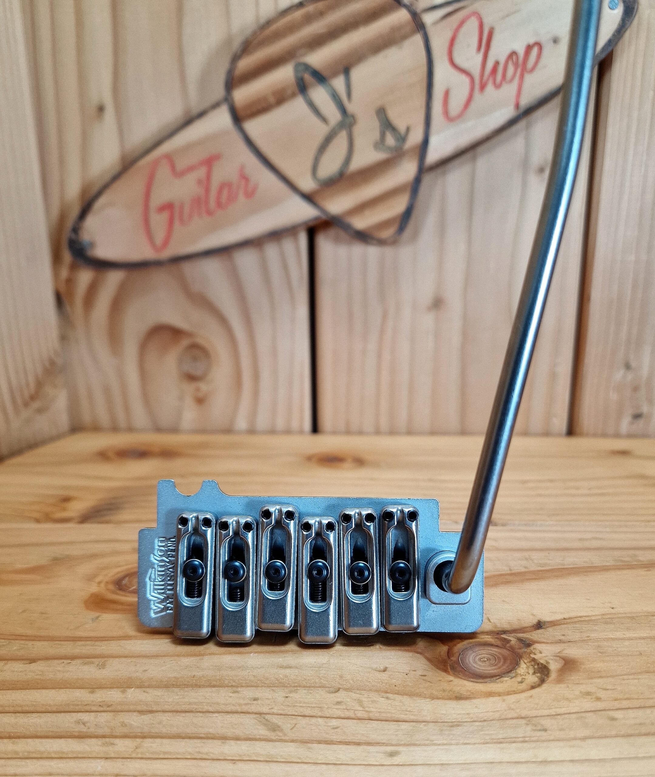 Original 80´s- 90´s Wilkinson VS100N Tremolo, USA PAT. PEND. in Satin Silber #5